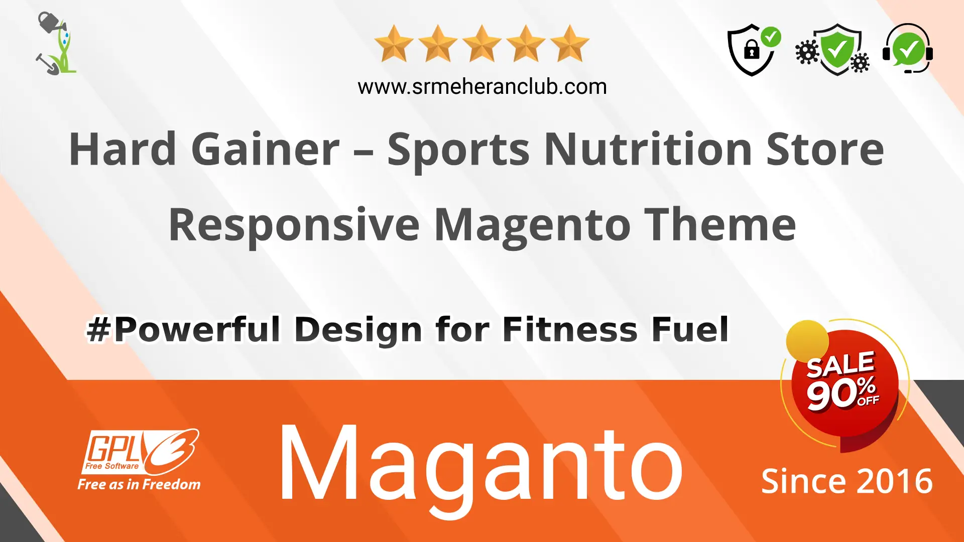 Hard Gainer – Sports Nutrition Store Responsive Magento Theme — Theme by Templatemonster