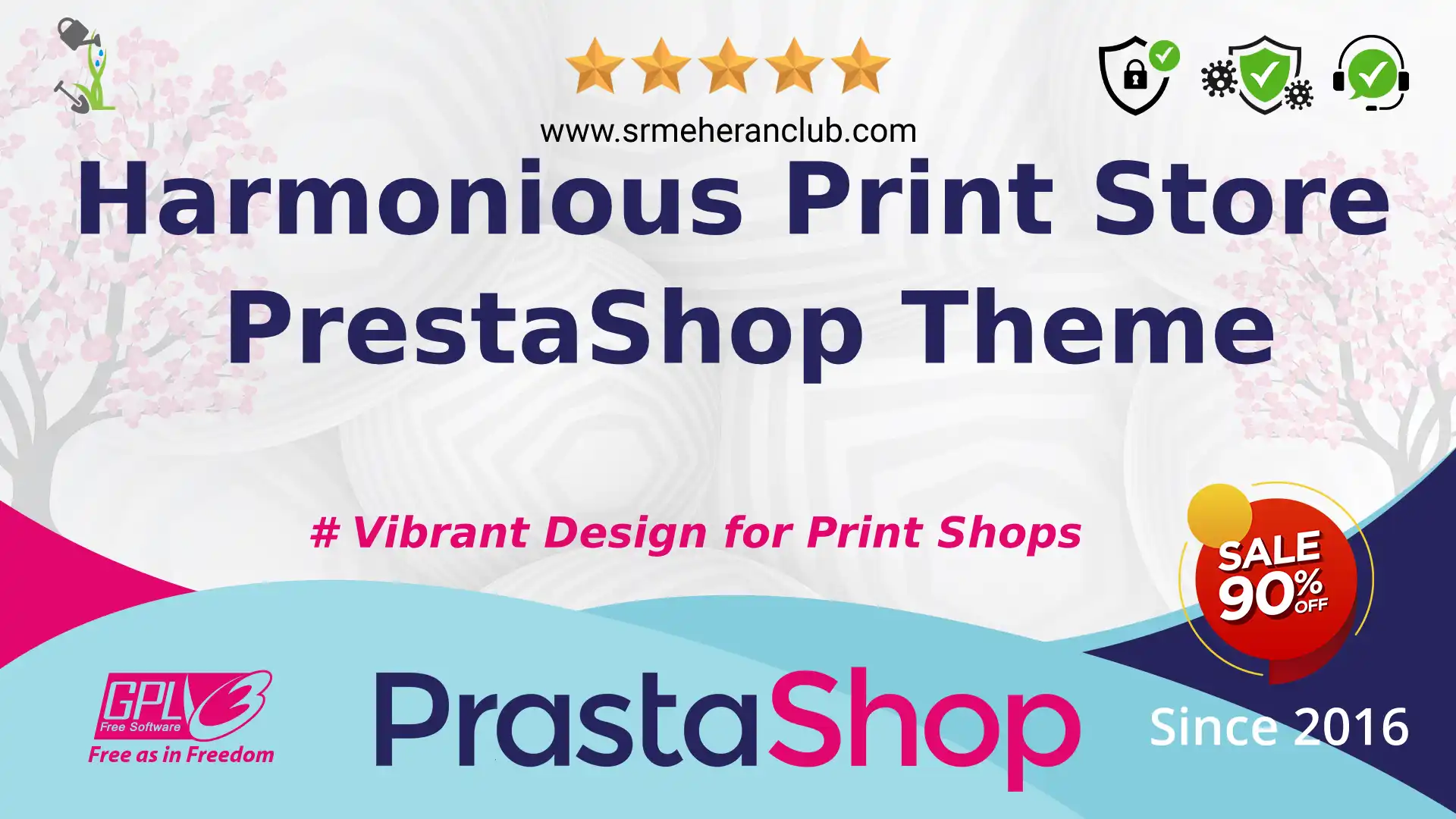 Harmonious Print Store PrestaShop Theme