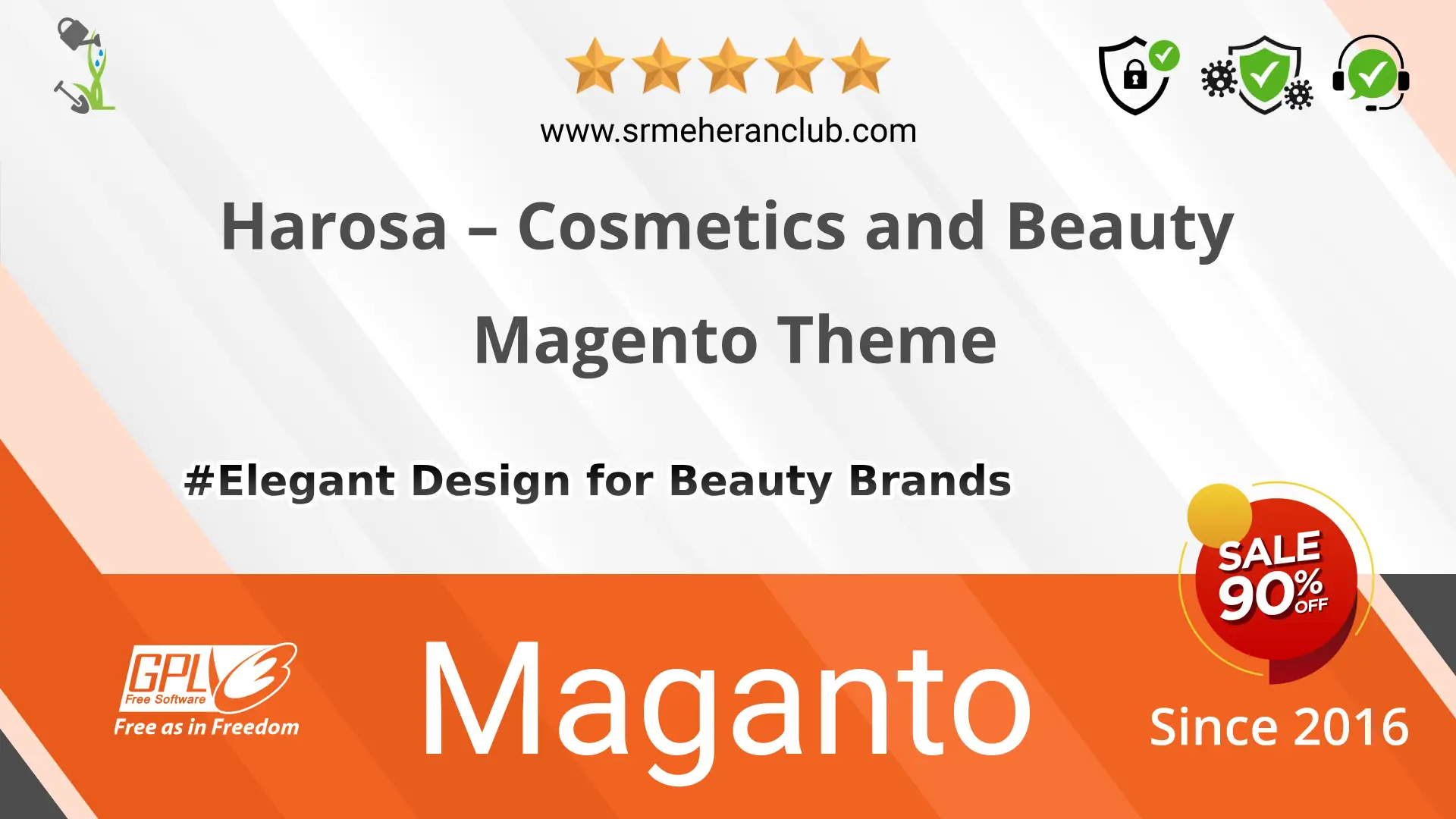 Harosa – Cosmetics and Beauty Magento Theme