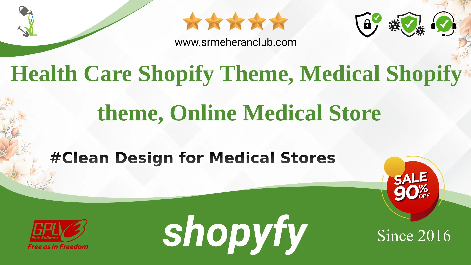 Health Care Shopify Theme, Medical Shopify theme, Online Medical Store — Theme by Templatemonster