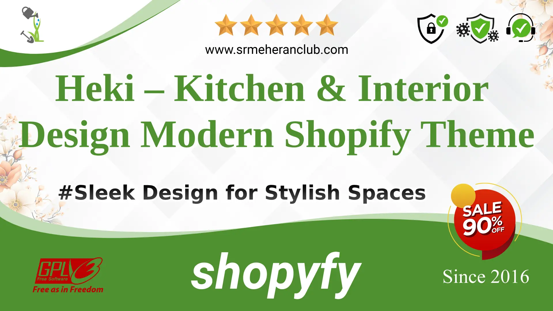 Heki – Kitchen & Interior Design Modern Shopify Theme — Theme by Templatemonster