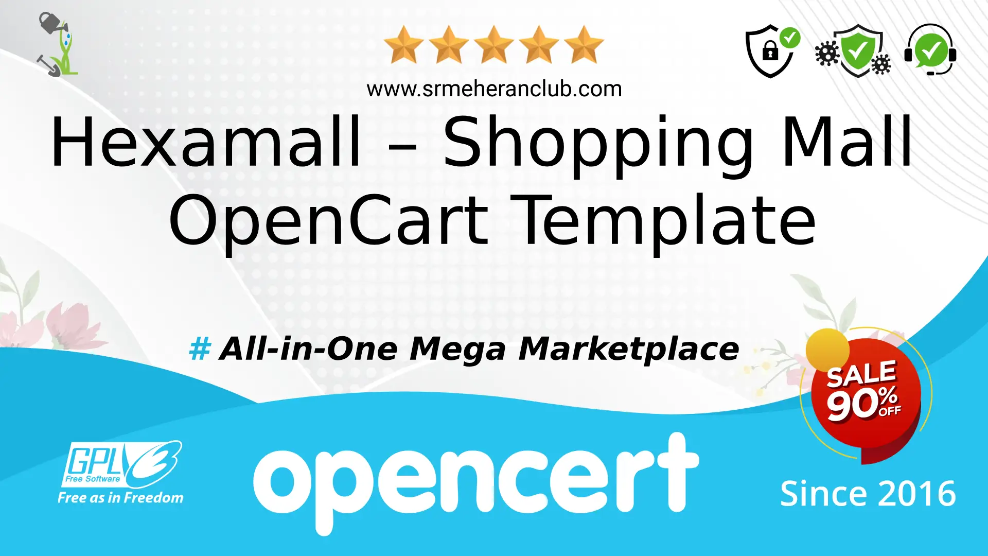 Hexamall – Shopping Mall OpenCart Template — Template by Templatemonster