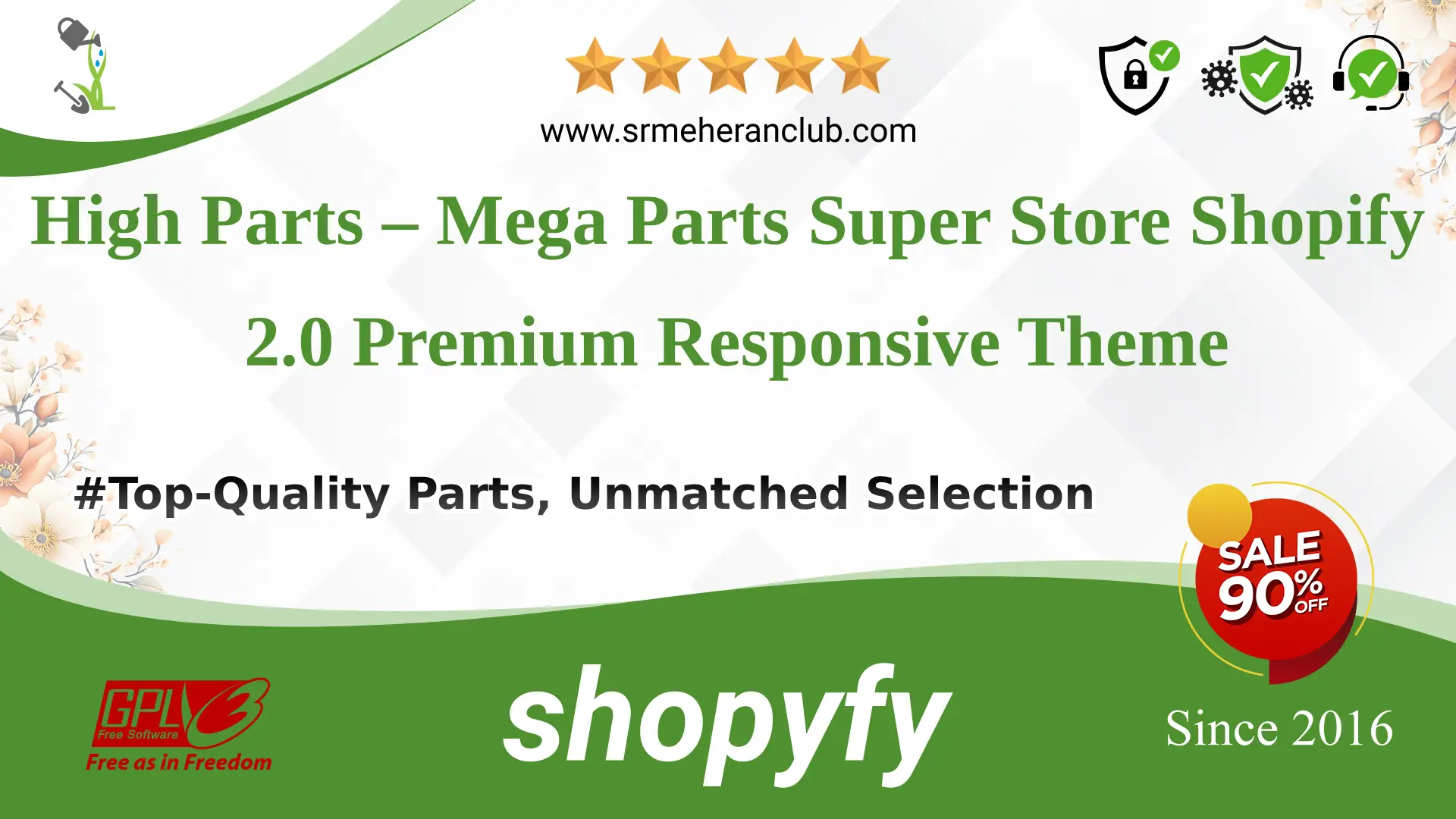 High Parts – Mega Parts Super Store Shopify 2.0 Premium Responsive Theme — Theme by Templatemonster