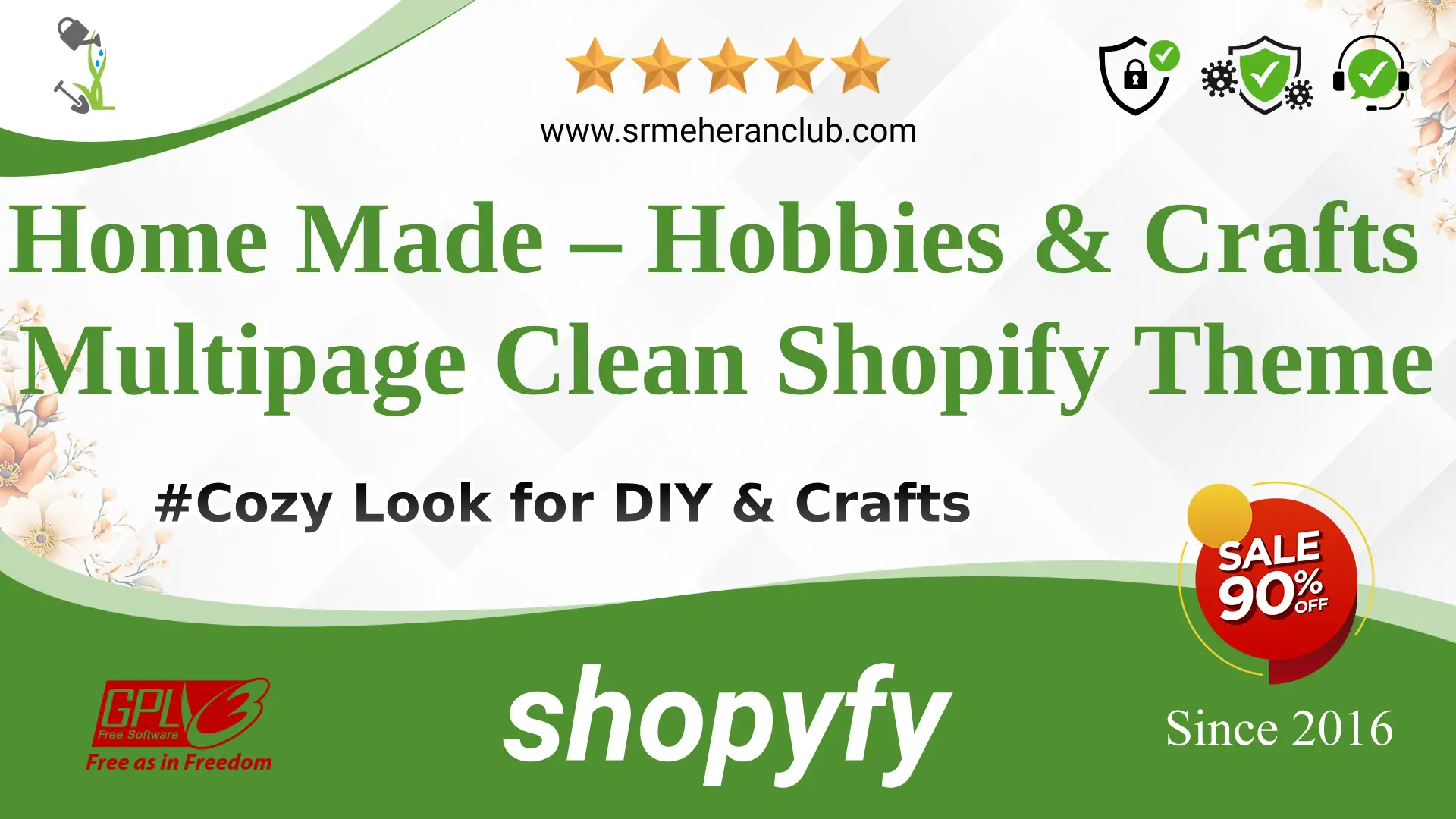 Home Made – Hobbies & Crafts Multipage Clean Shopify Theme