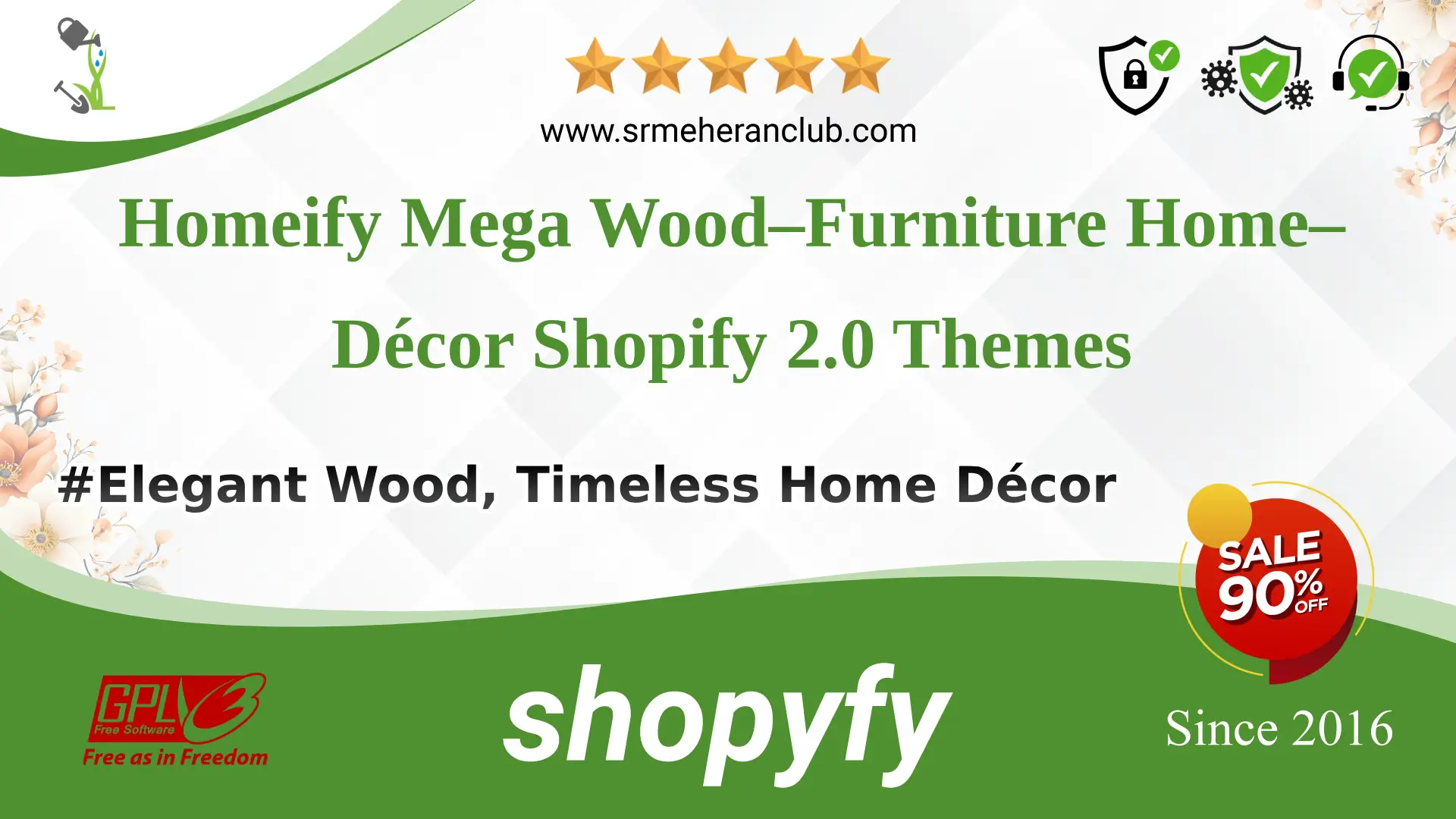 Homeify Mega Wood–Furniture Home–Décor Shopify 2.0 Themes
