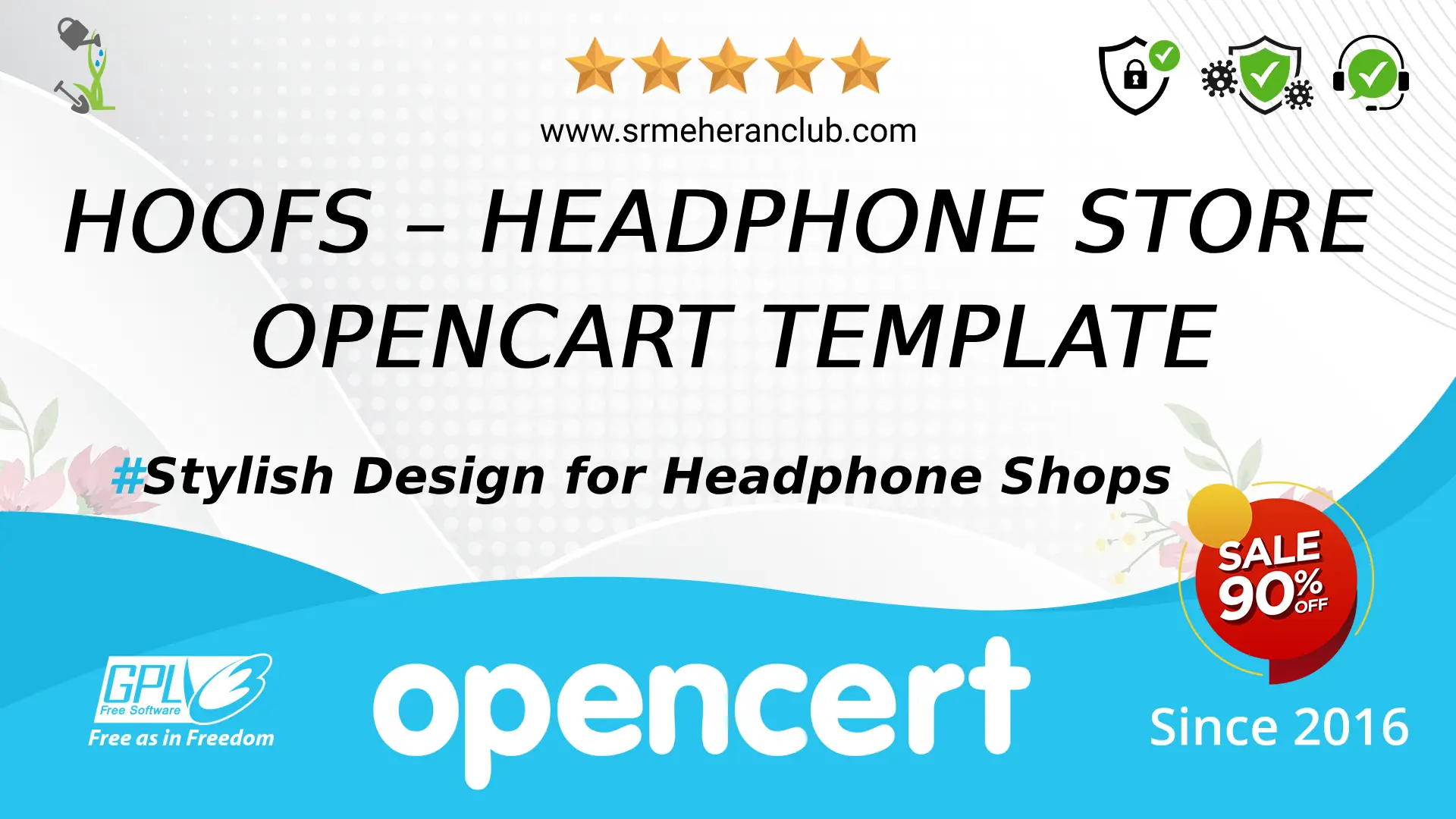 Hoofs – Headphone Store OpenCart Template — Template by Templatemonster