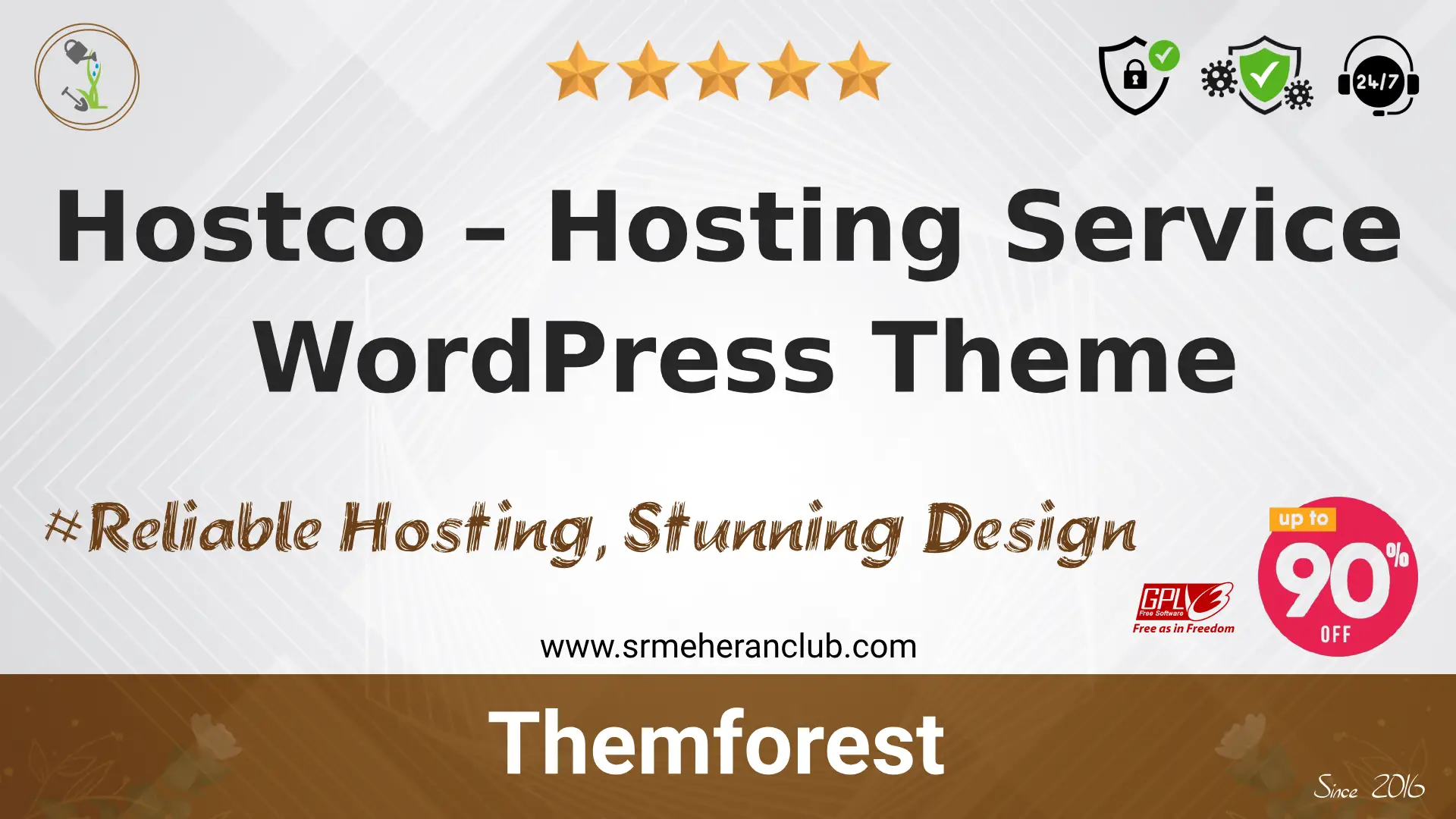 Hostco – Hosting Service WordPress Theme — Theme by Themeforest