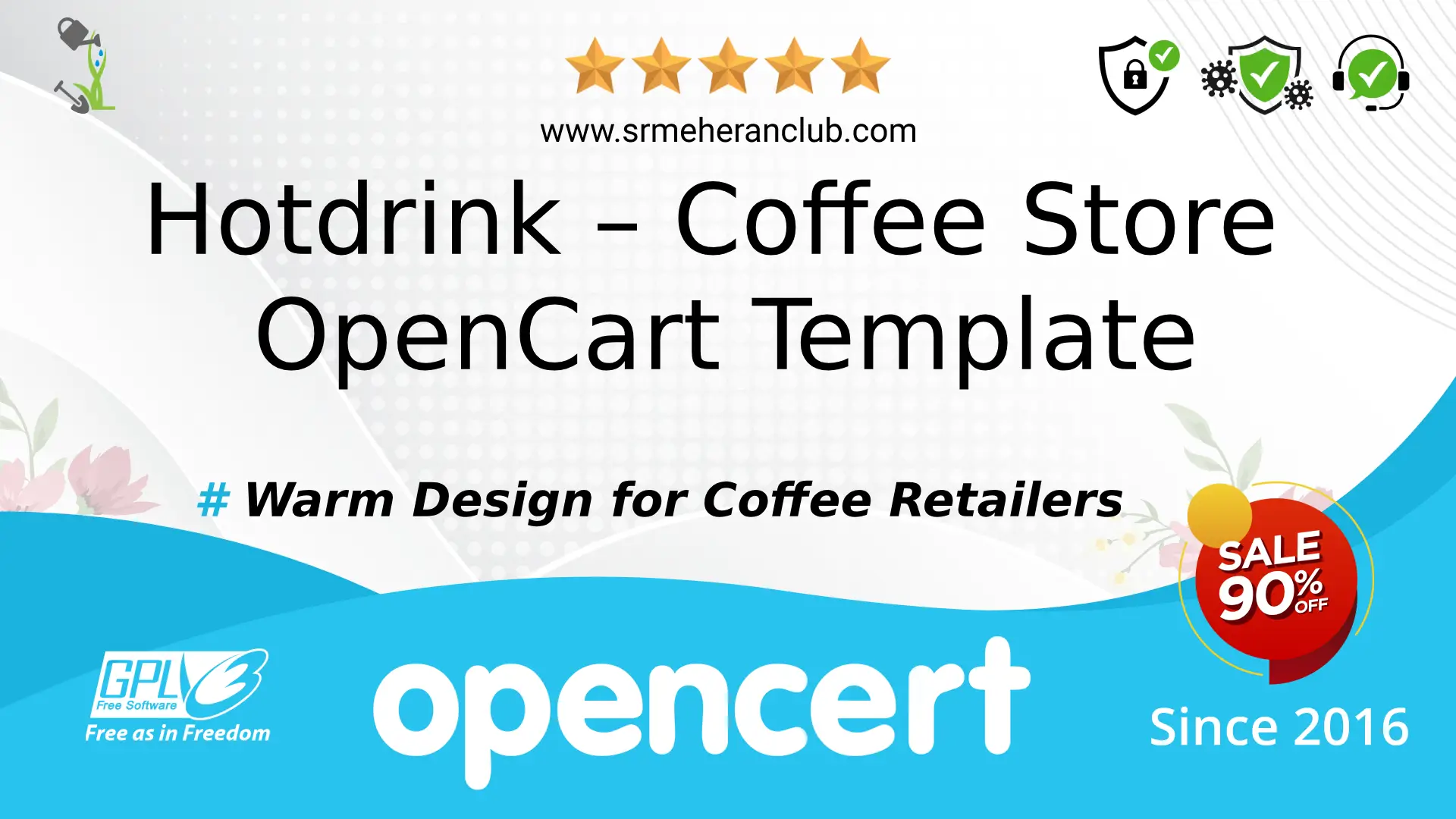 Hotdrink – Coffee Store OpenCart Template — Template by Templatemonster