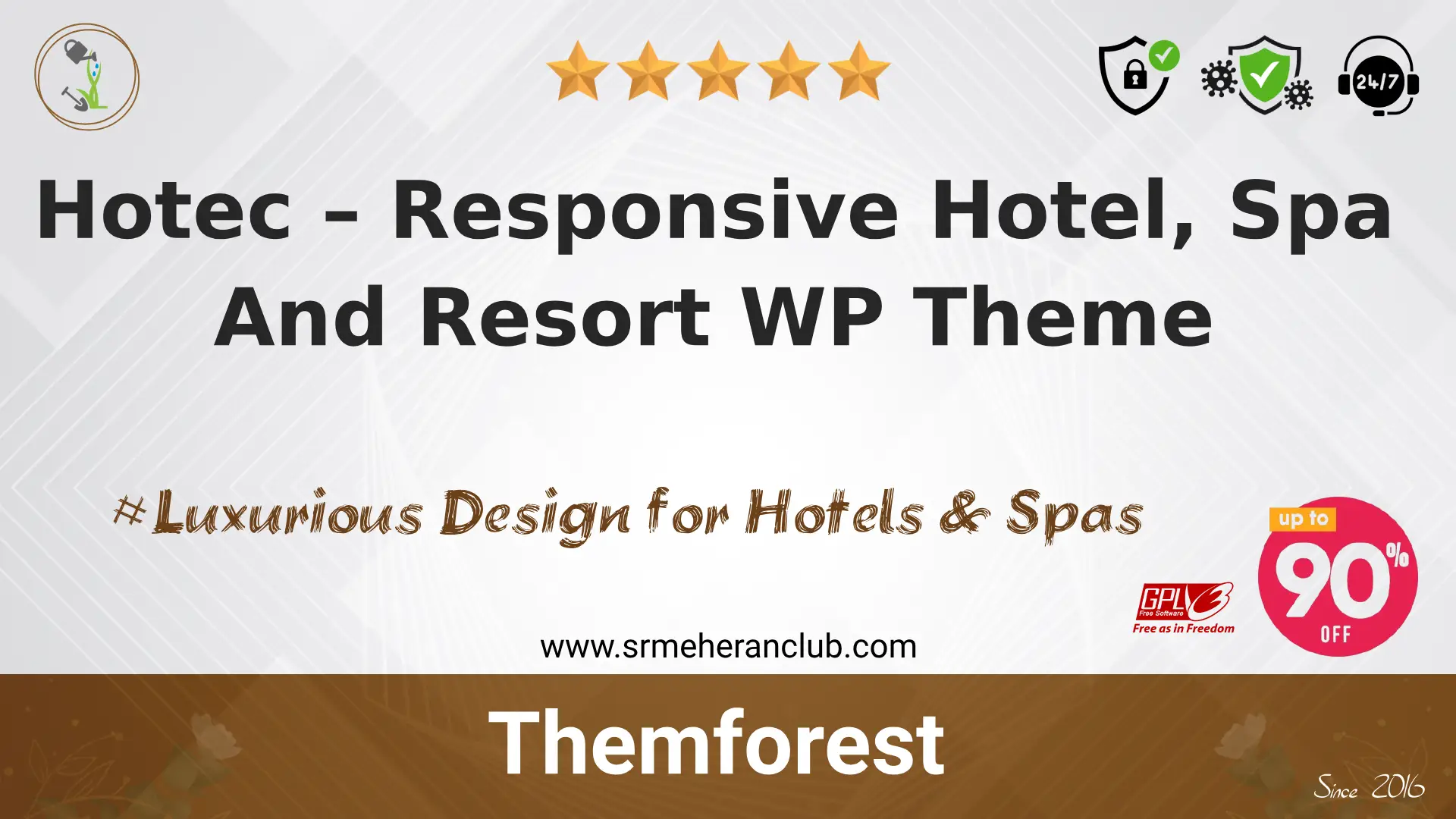 Hotec – Responsive Hotel, Spa And Resort WP Theme — Theme by Themeforest