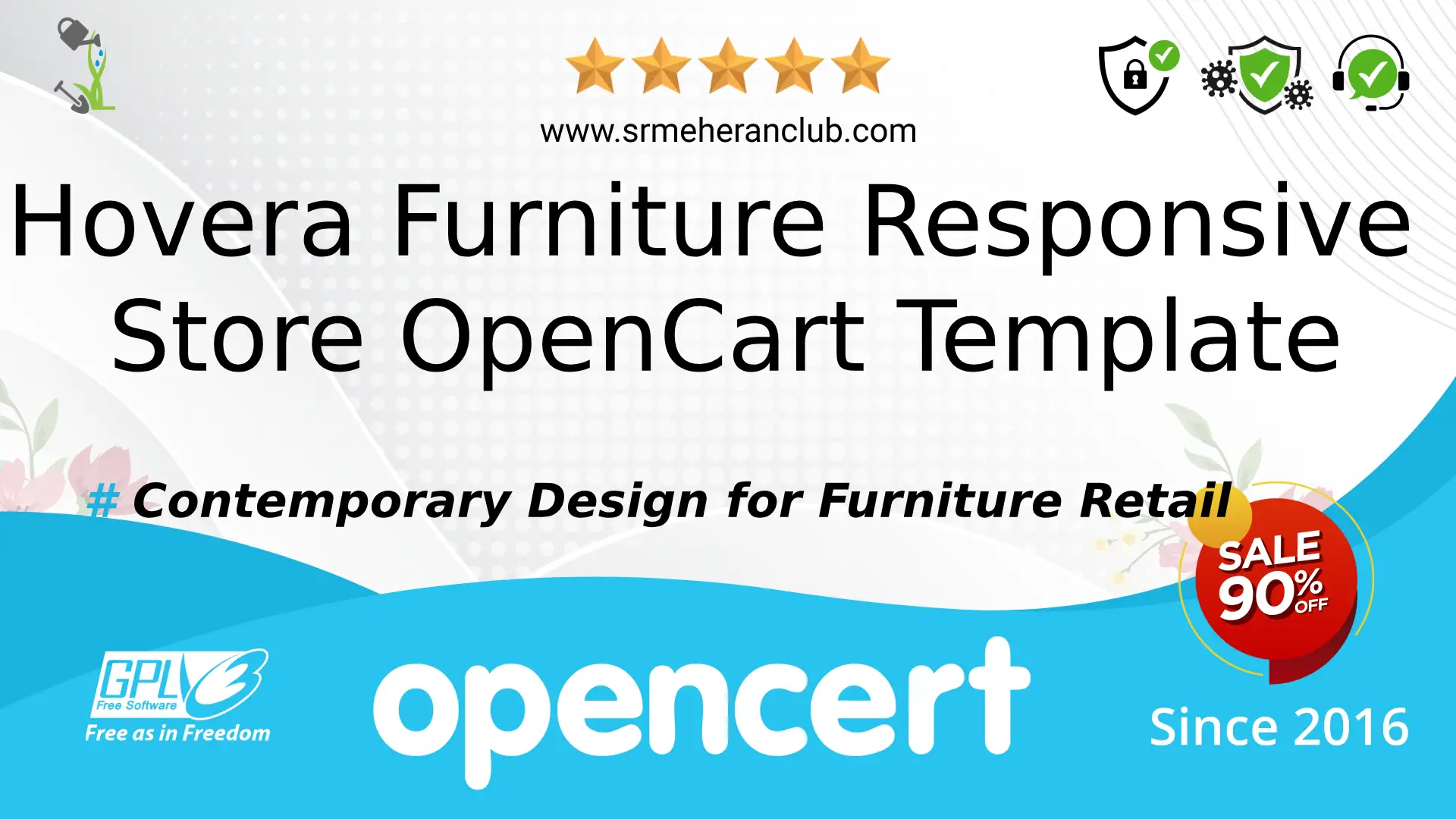 Hovera Furniture Responsive Store OpenCart Template — Template by Templatemonster