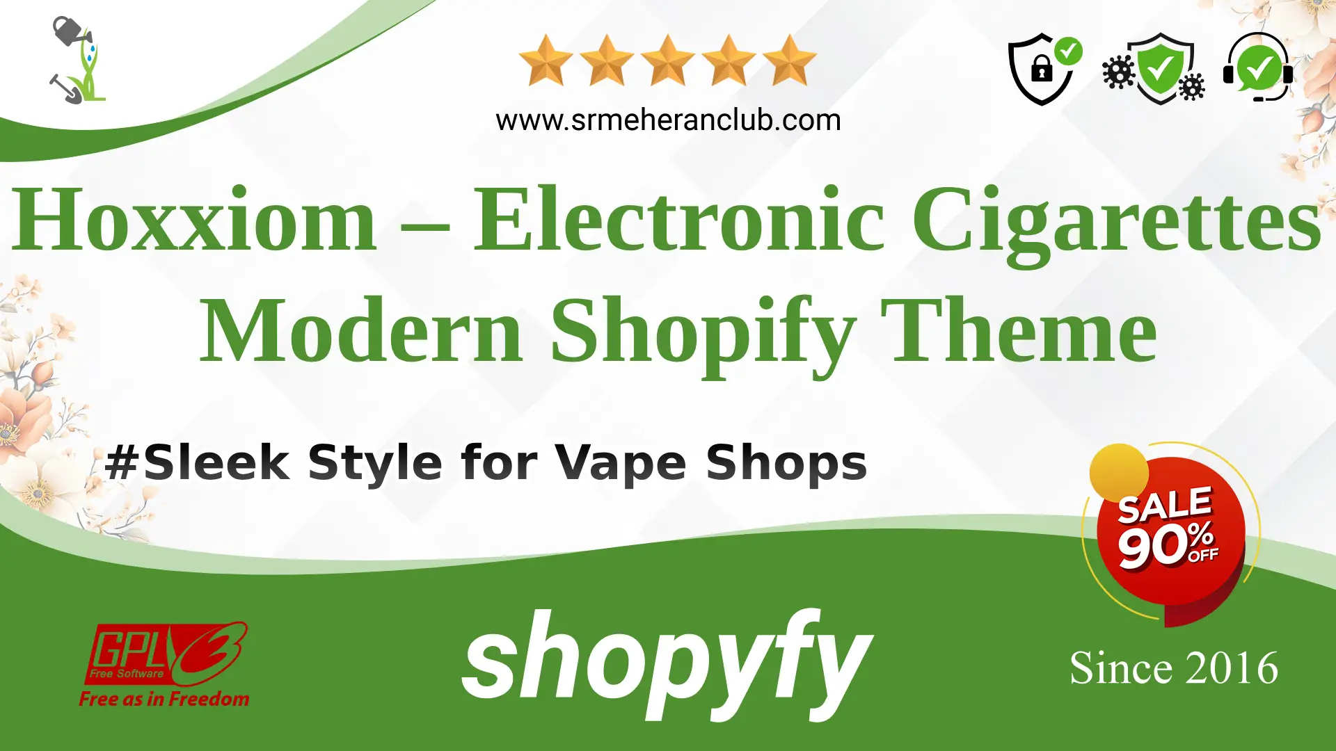 Hoxxiom – Electronic Cigarettes Modern Shopify Theme