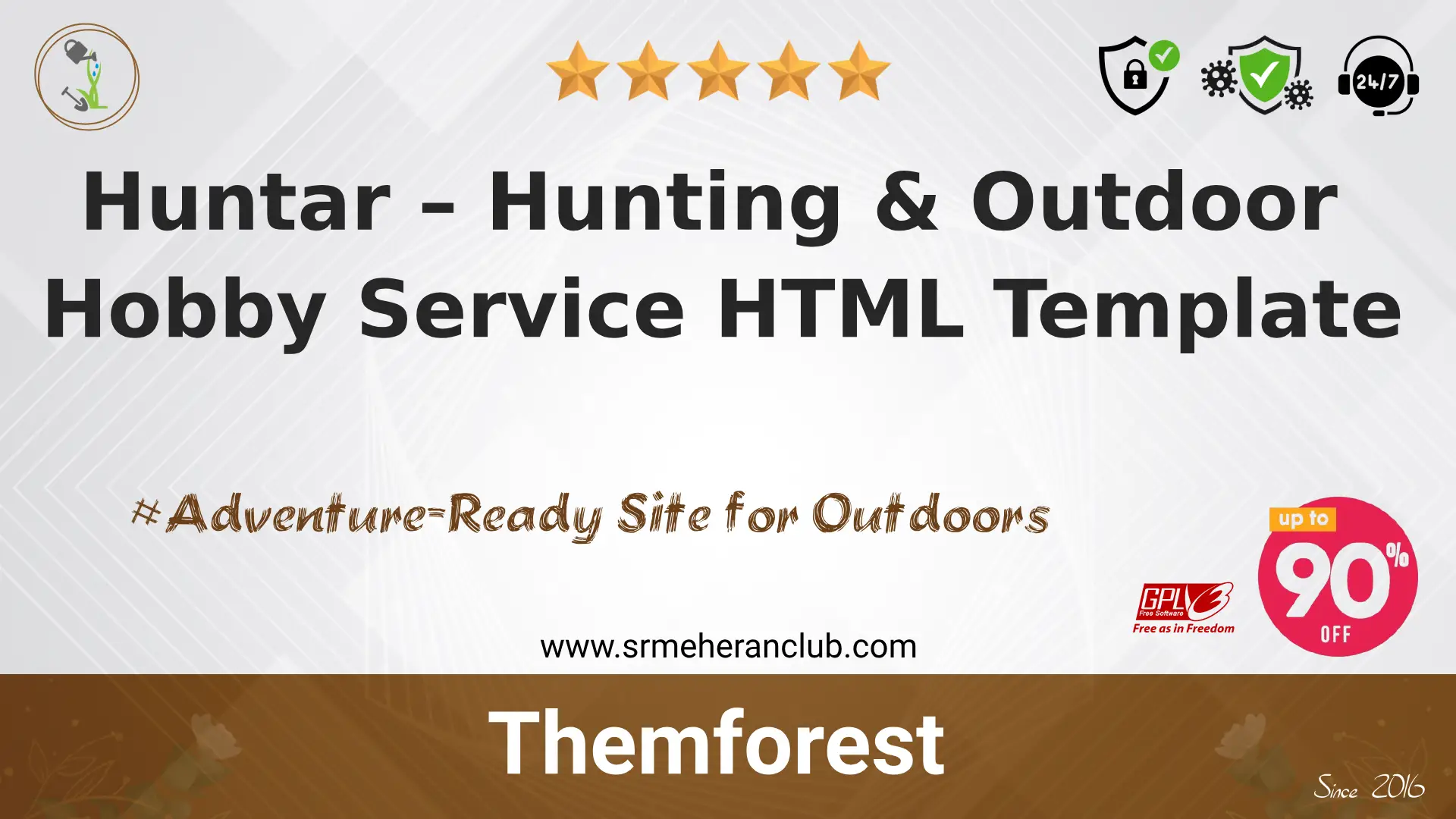 Huntar – Hunting & Outdoor Hobby Service HTML Template — Template by Themeforest