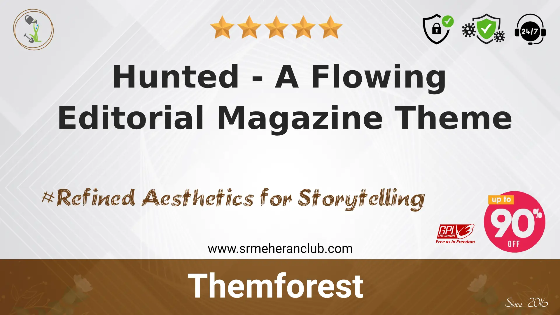 Hunted – A Flowing Editorial Magazine Theme