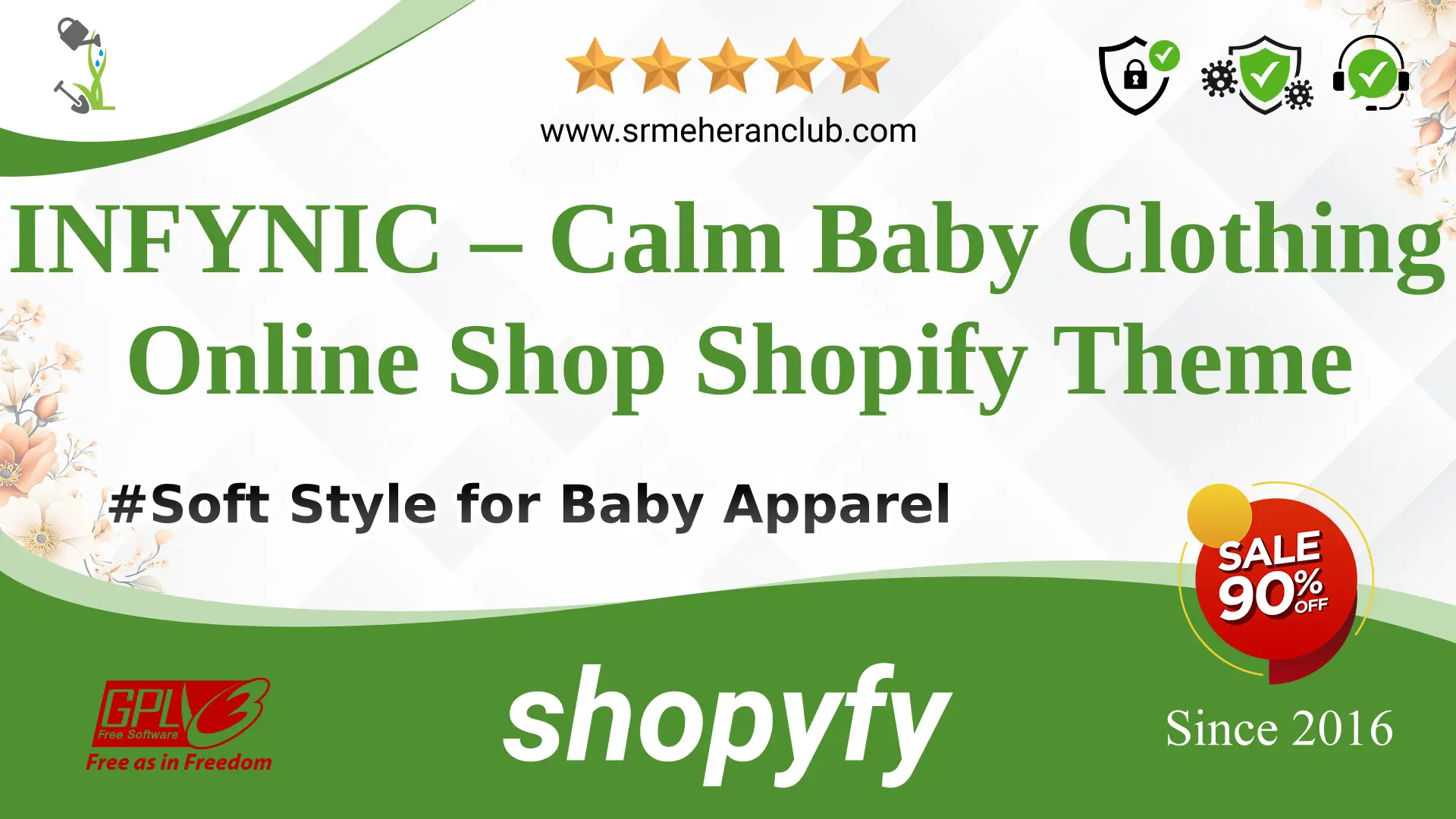 INFYNIC – Calm Baby Clothing Online Shop Shopify Theme