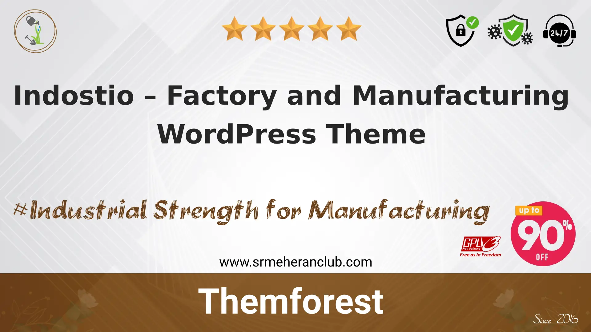 Indostio – Factory and Manufacturing WordPress Theme — Theme by Themeforest