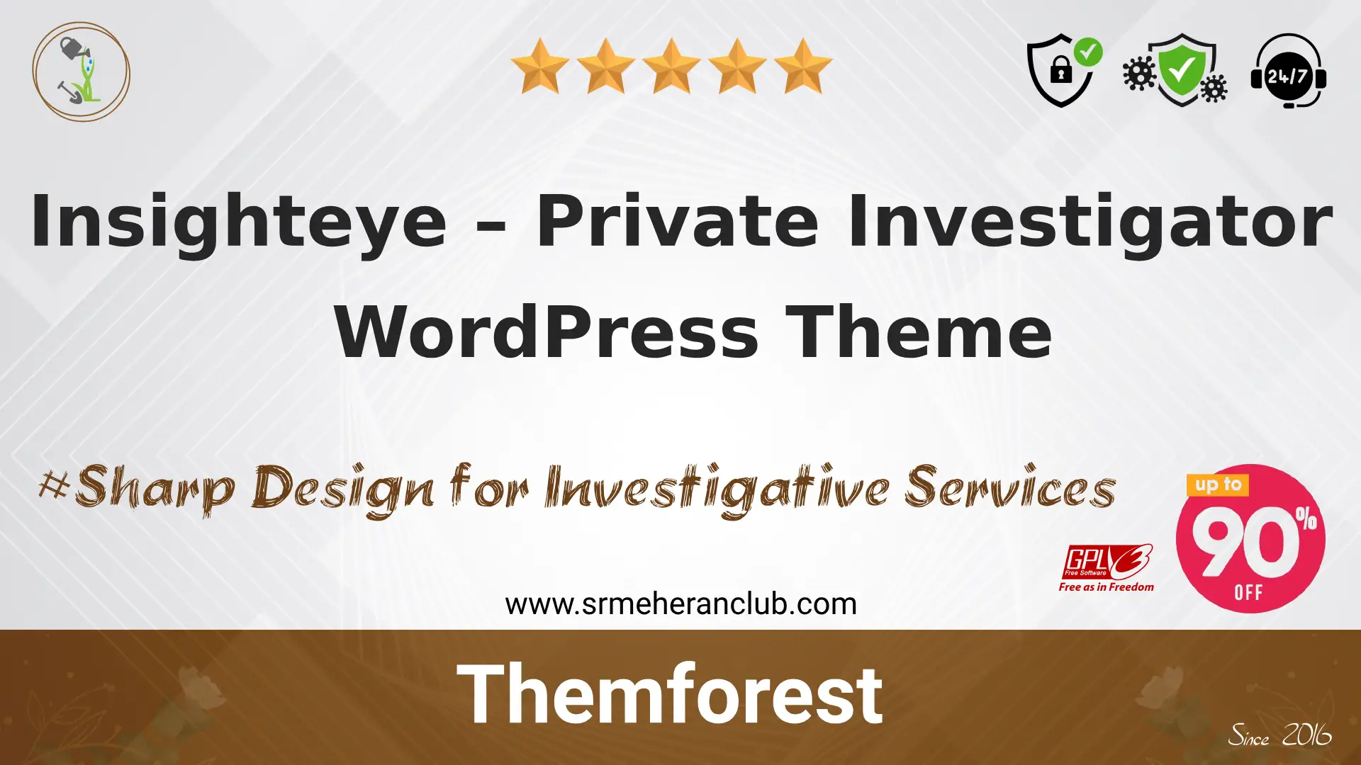 Insighteye – Private Investigator WordPress Theme — Theme by Themeforest