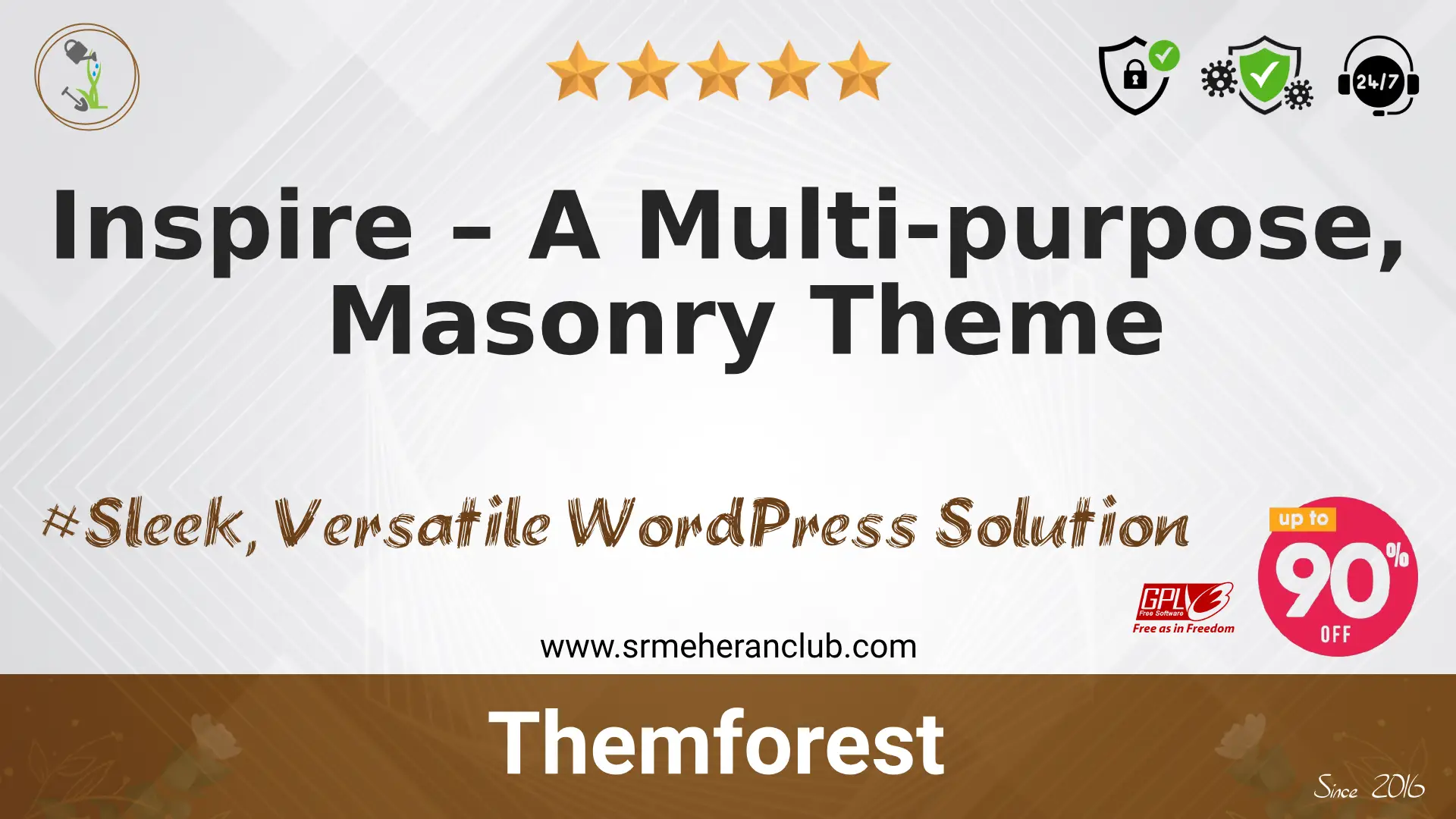 Inspire – A Multi-purpose, Masonry Theme — Theme by Themeforest