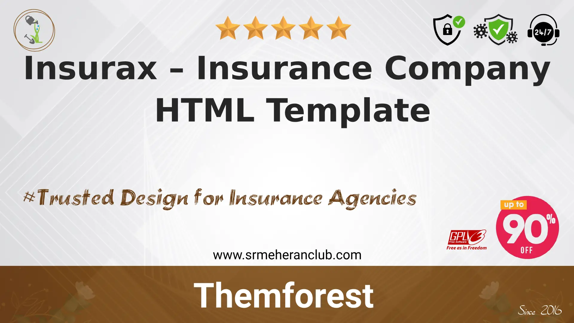 Insurax – Insurance Company HTML Template
