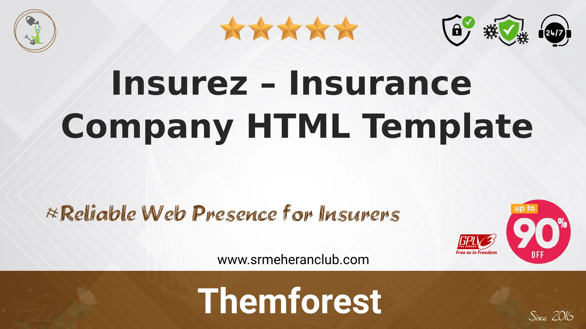 Insurez – Insurance Company HTML Template — Template by Themeforest