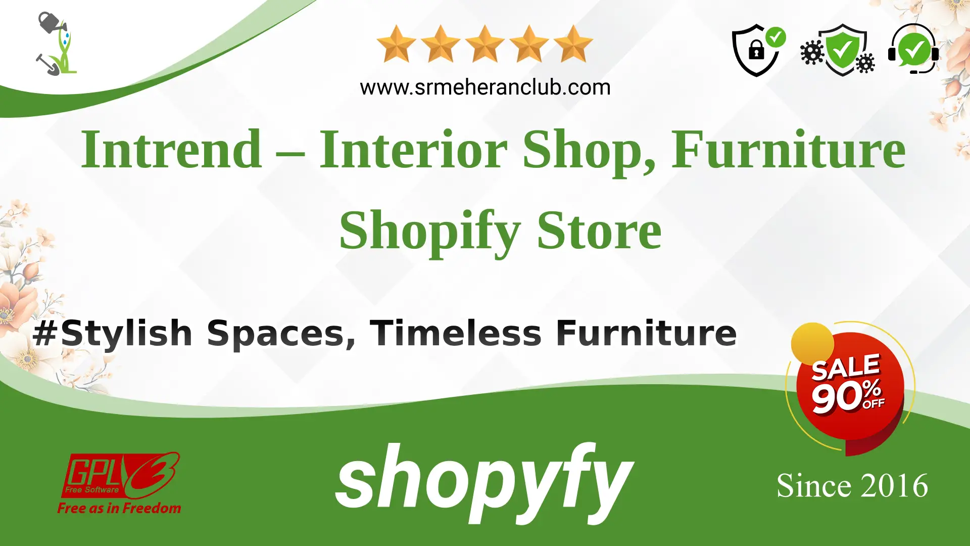 Intrend – Interior Shop, Furniture Shopify Store