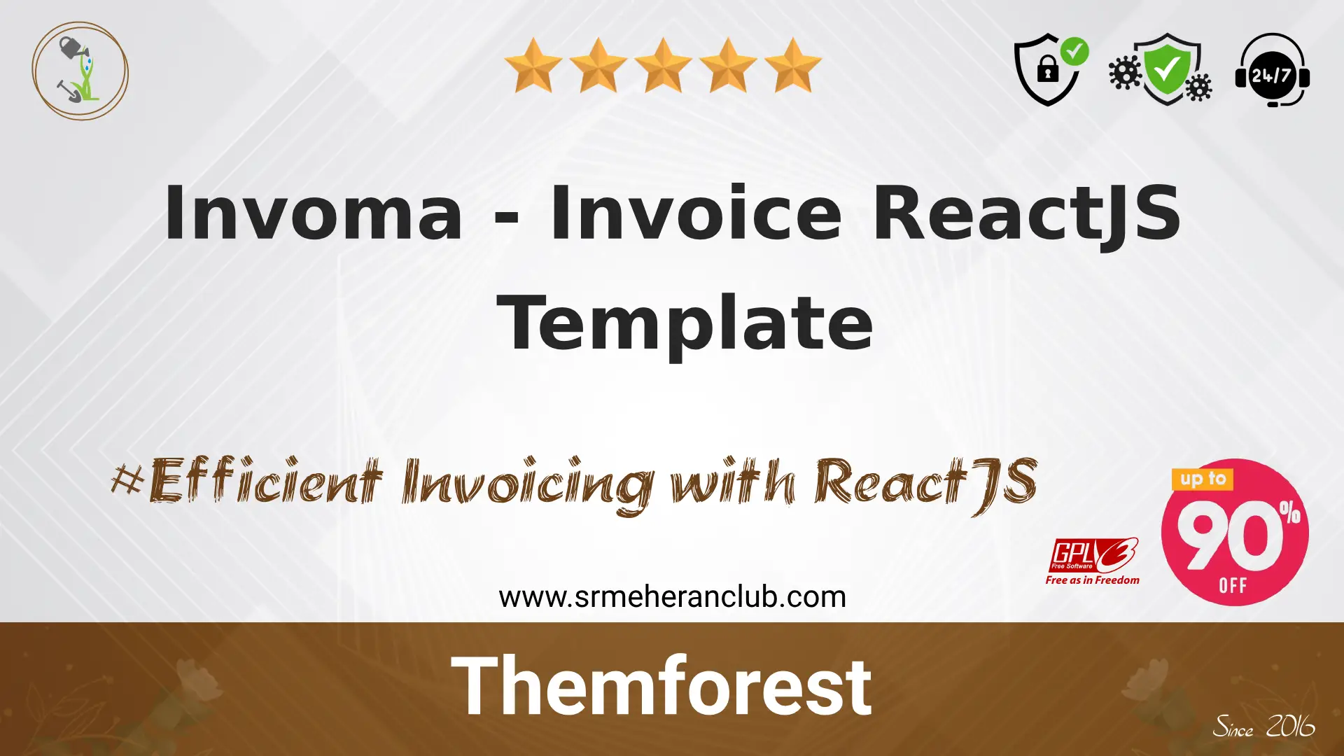 Invoma – Invoice ReactJS Template — Template by Themeforest