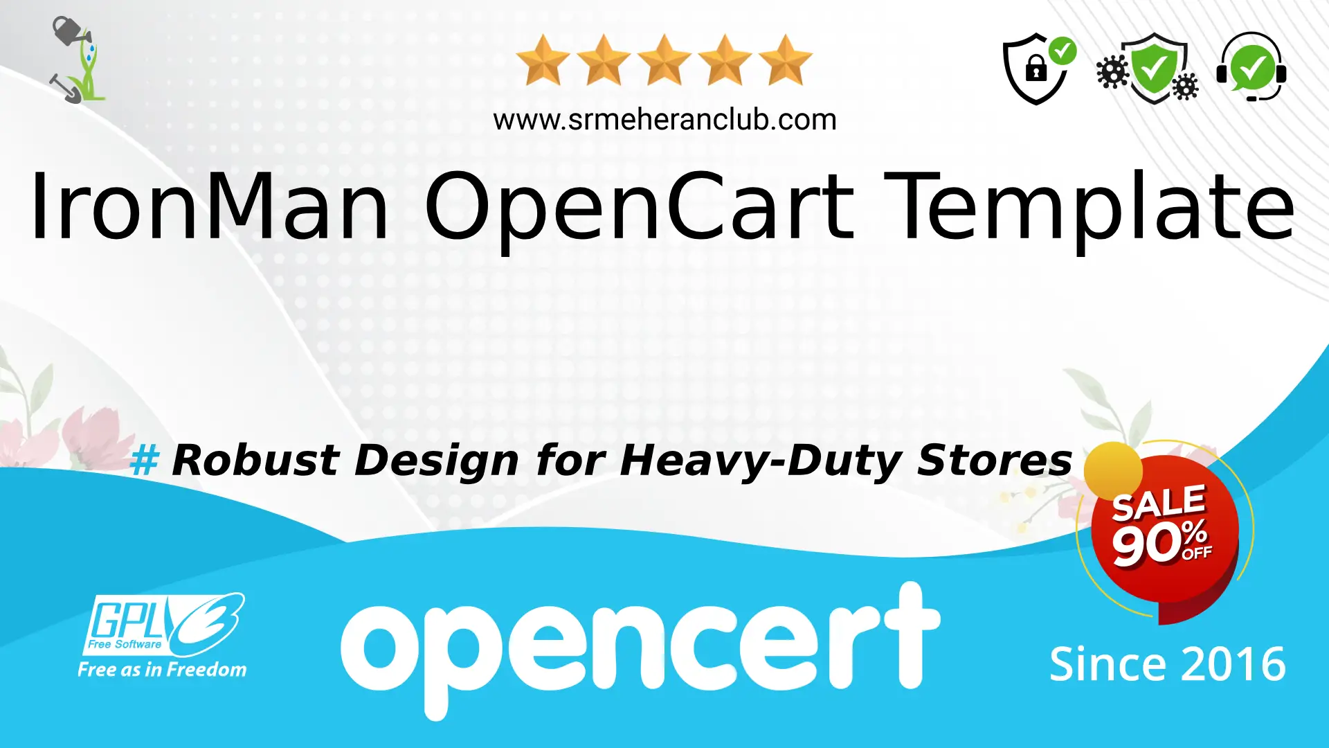 IronMan OpenCart Template — Template by Templatemonster