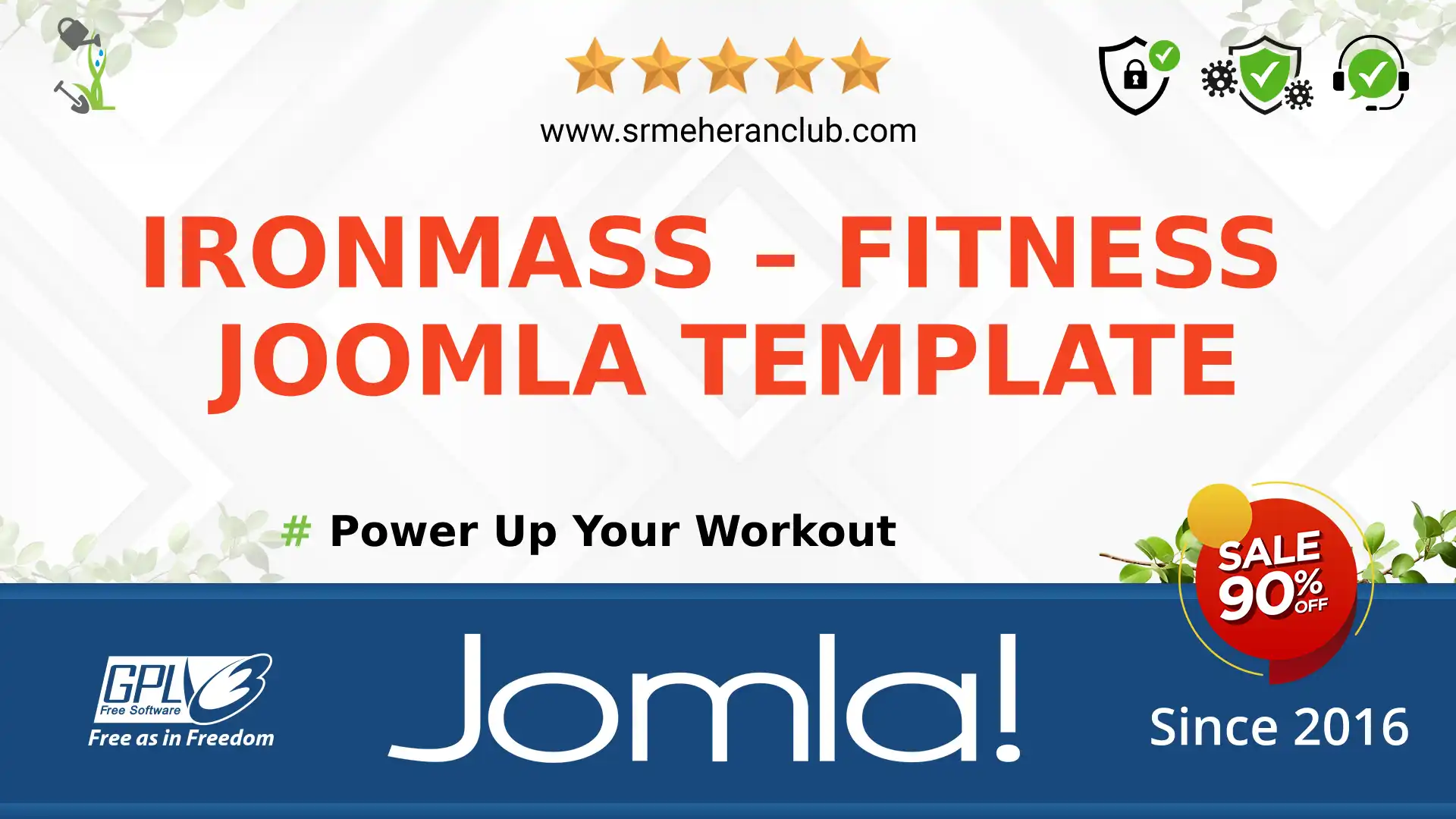 IronMass – Fitness Joomla Template — Theme by Templatemonster