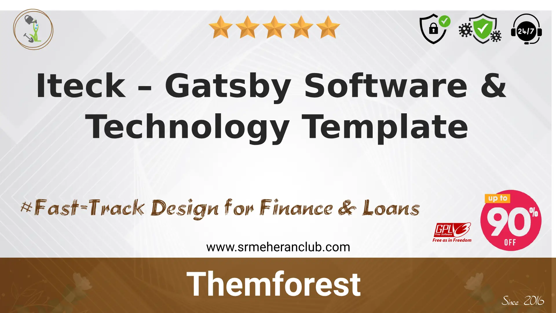 Iteck – Gatsby Software & Technology Template