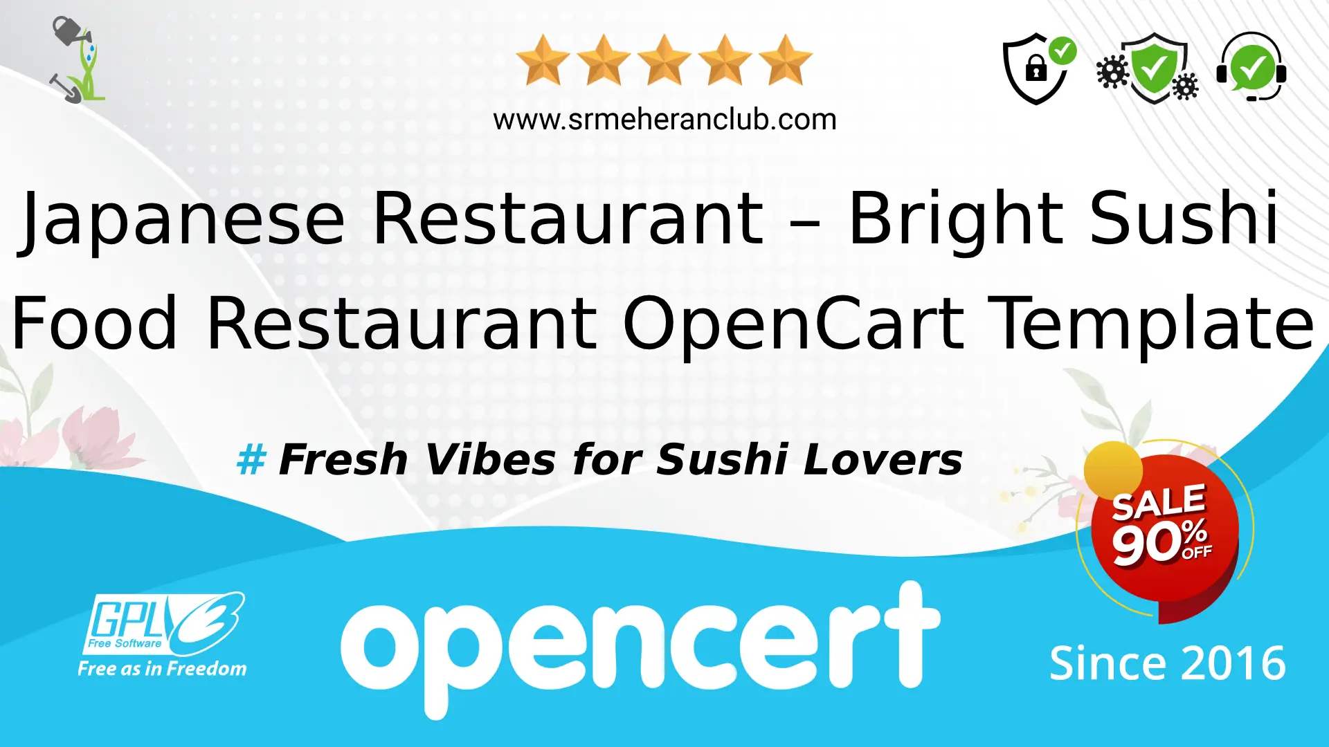 Japanese Restaurant – Bright Sushi Food Restaurant OpenCart Template — Template by Templatemonster