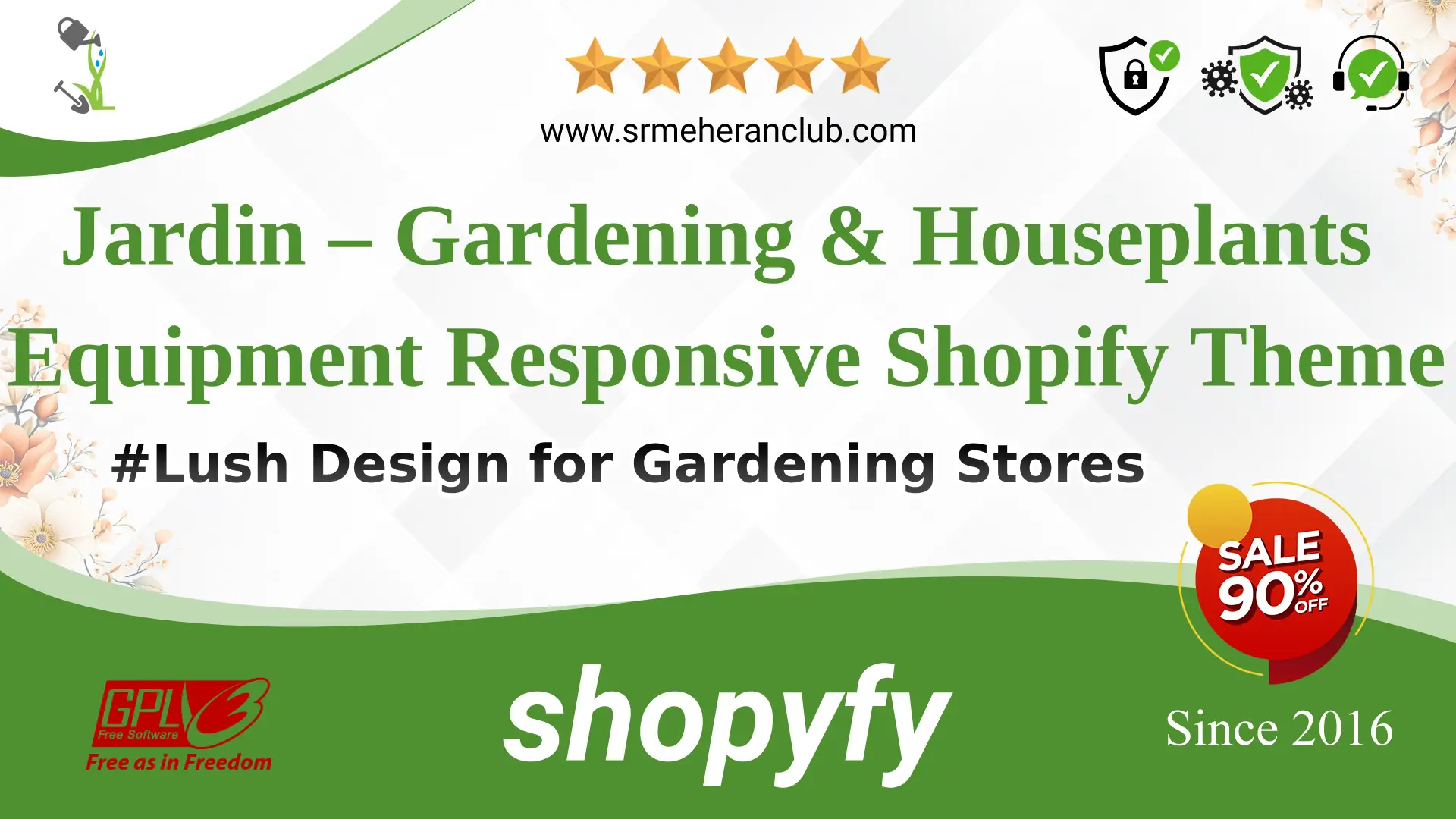 Jardin – Gardening & Houseplants Equipment Responsive Shopify Theme — Theme by Themeforest