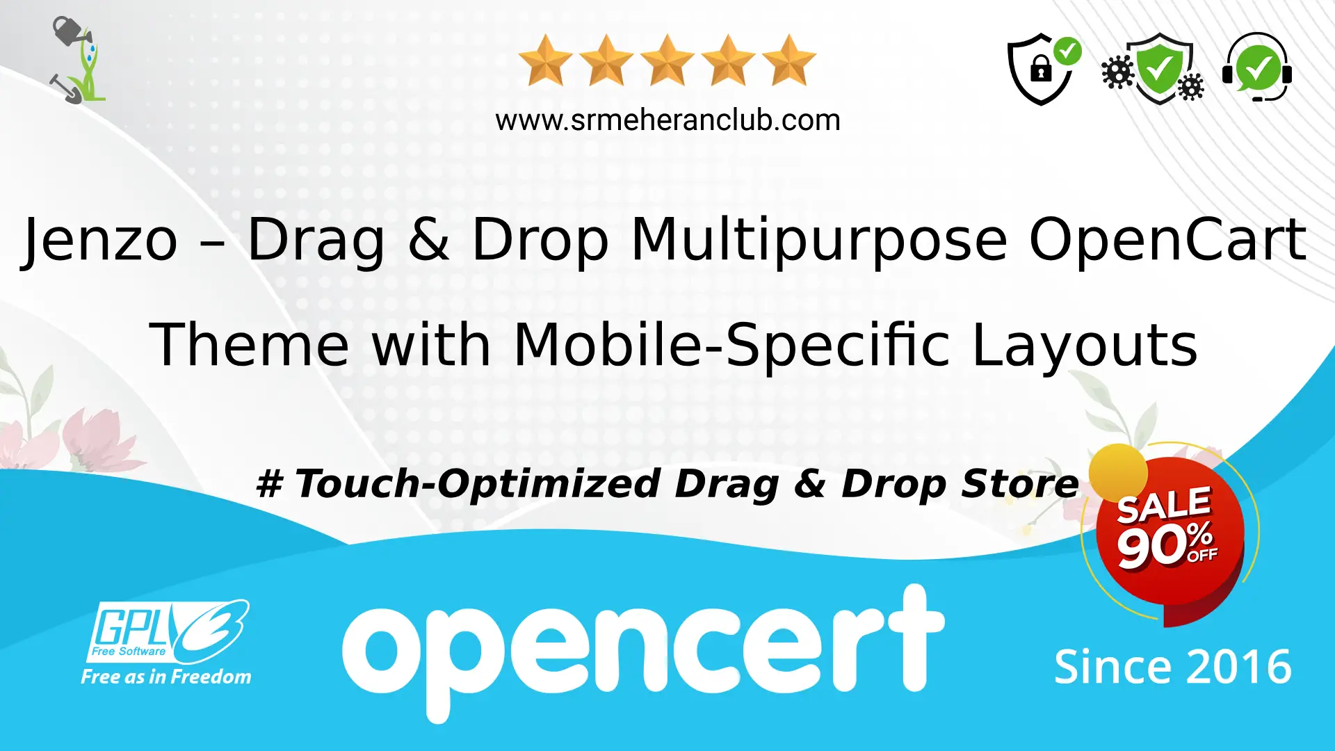 Jenzo – Drag & Drop Multipurpose OpenCart Theme with Mobile-Specific Layouts — Theme by Themeforest