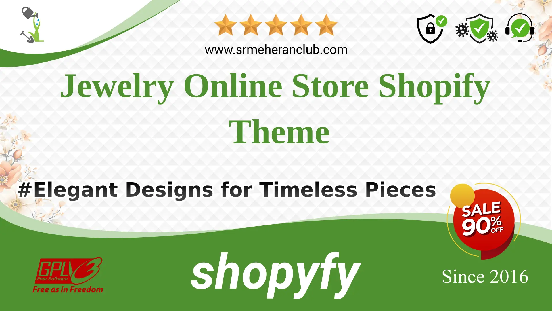 Jewelry Online Store Shopify Theme — Theme by Templatemonster