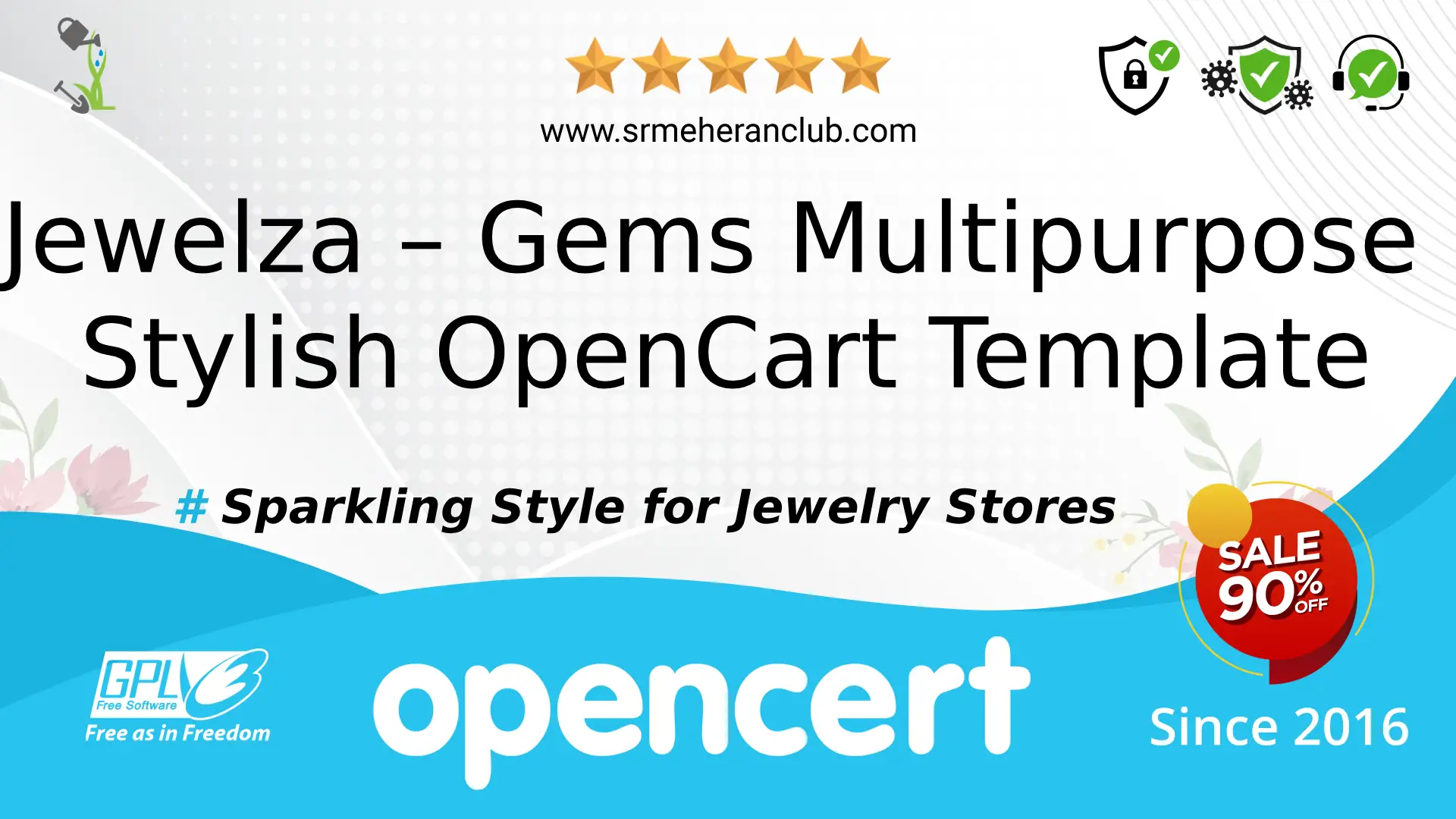 Jewelza – Gems Multipurpose Stylish OpenCart Template — Template by Templatemonster