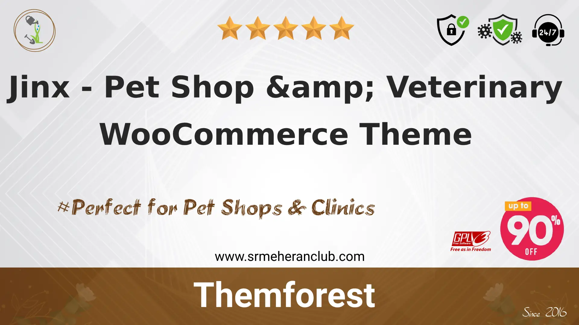 Jinx – Pet Shop & Veterinary WooCommerce Theme — Theme by Themeforest