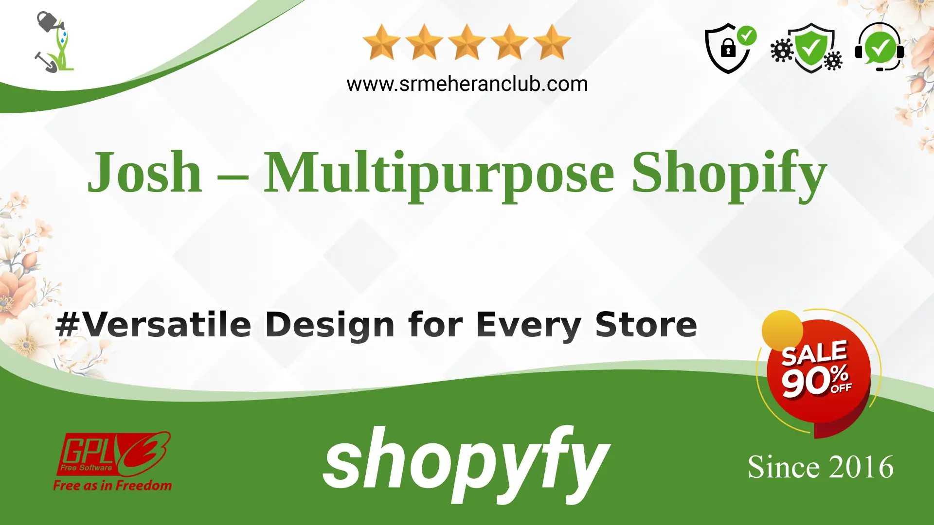 Josh – Multipurpose Shopify — Theme by Themeforest