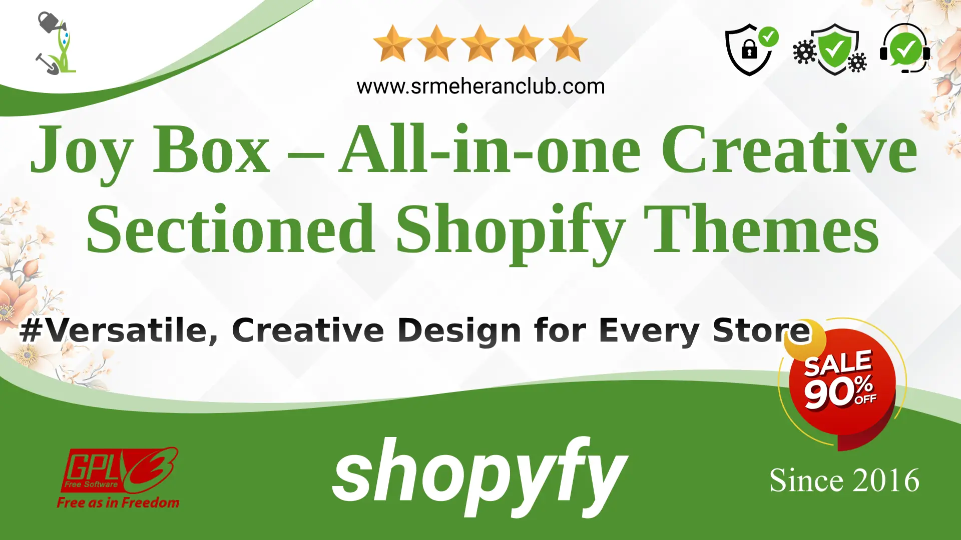 Joy Box – All-in-one Creative Sectioned Shopify Themes — Theme by Templatemonster