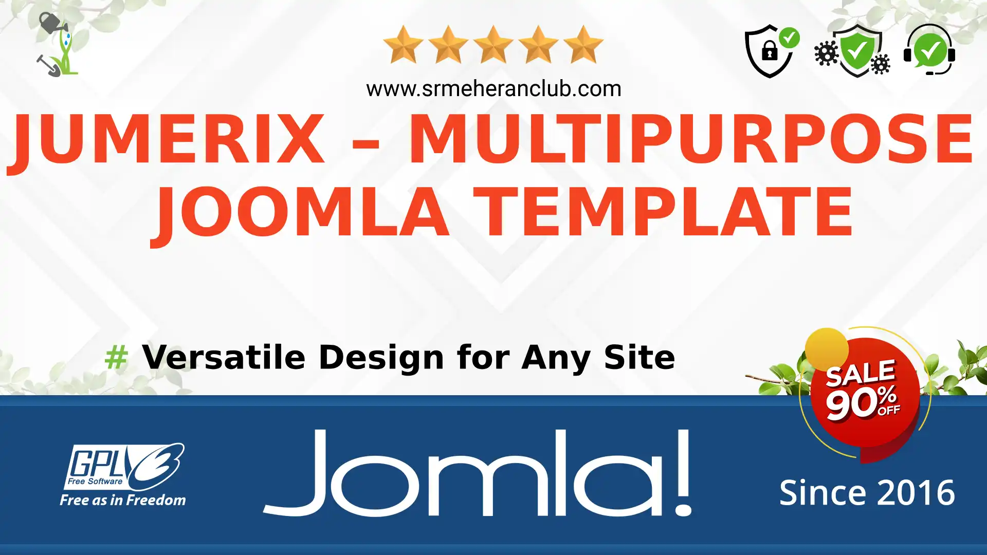Jumerix – Multipurpose Joomla Template — Theme by Templatemonster