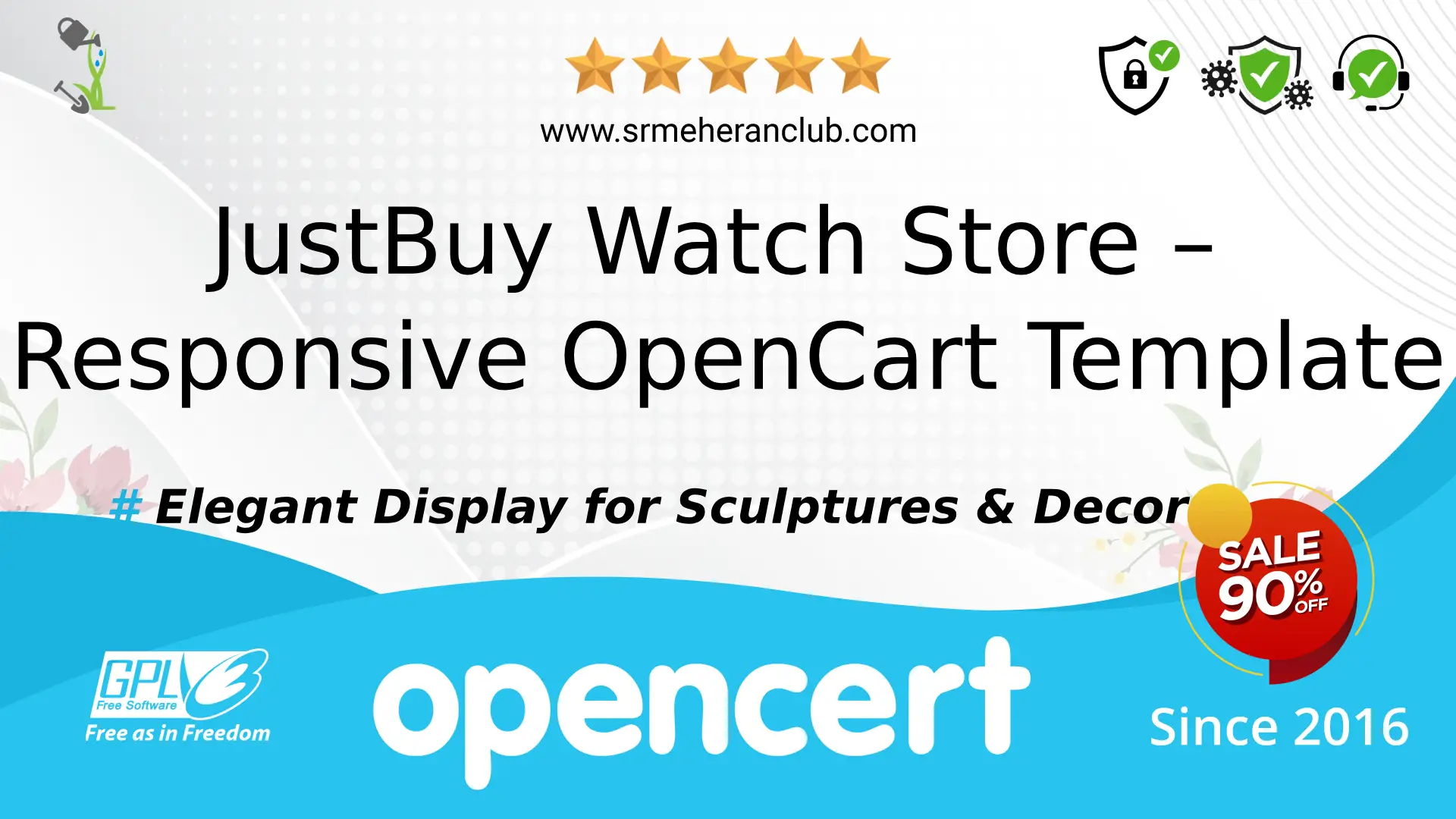 JustBuy Watch Store – Responsive OpenCart Template — Template by Templatemonster