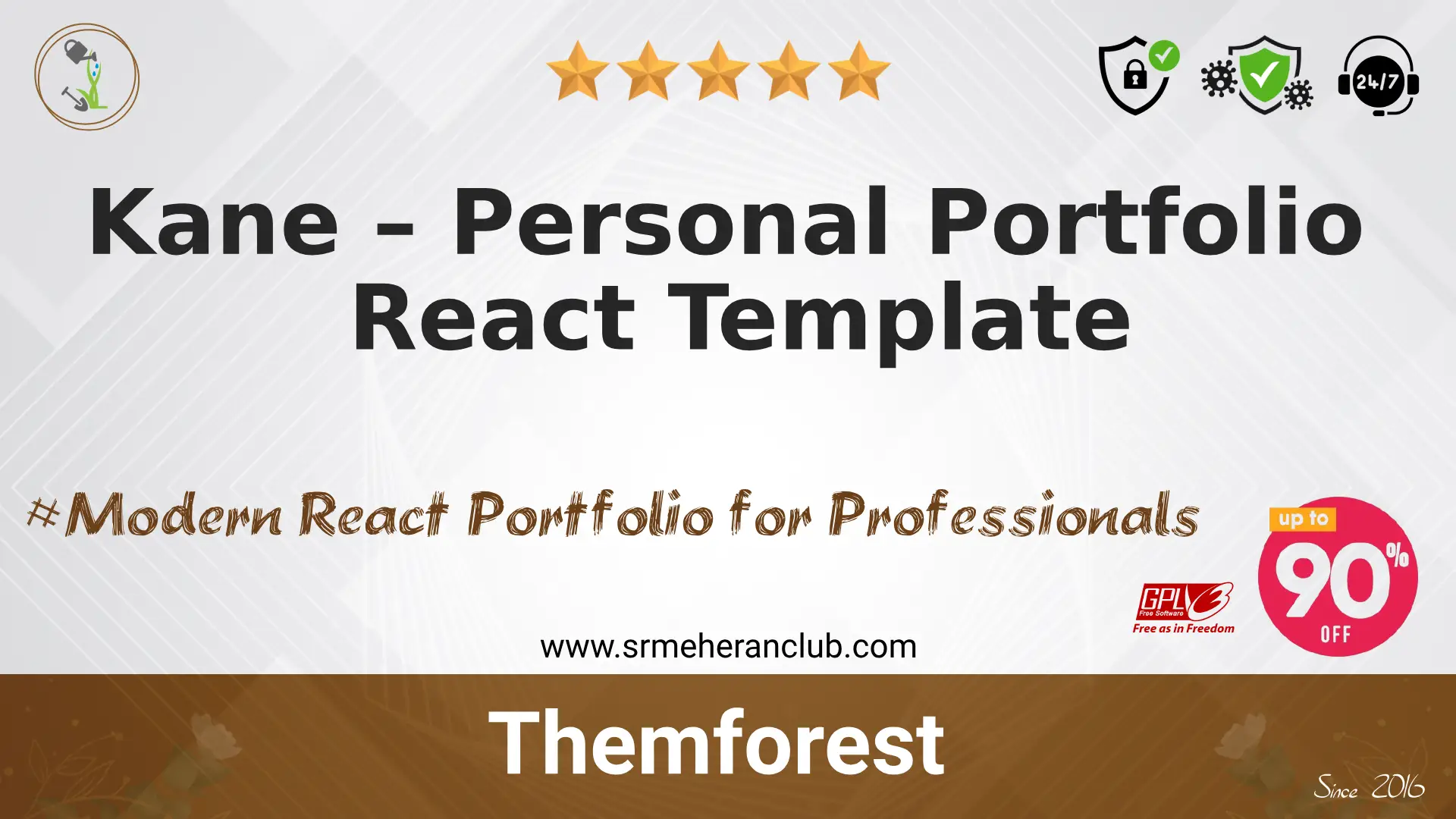 Kane – Personal Portfolio React Template