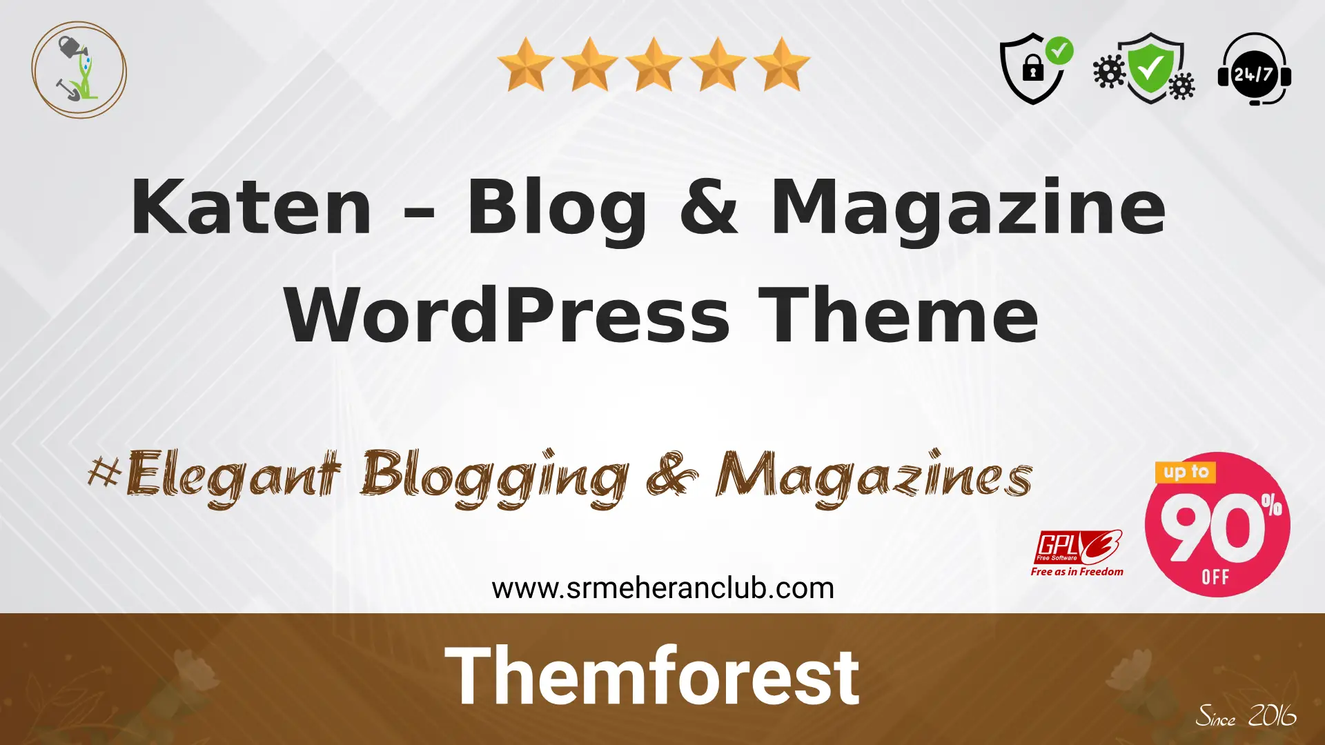 Katen – Blog & Magazine WordPress Theme — Theme by Themeforest