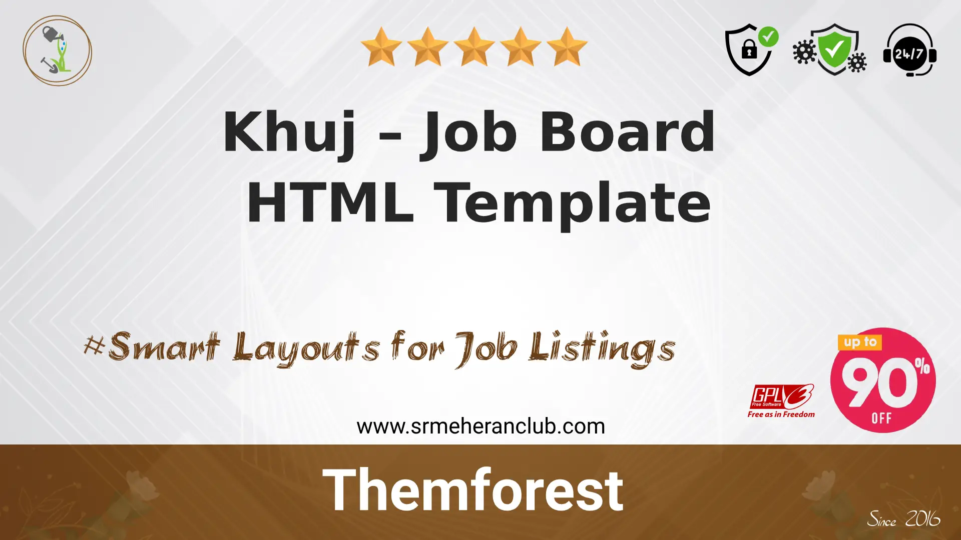 Khuj – Job Board HTML Template — Template by Themeforest