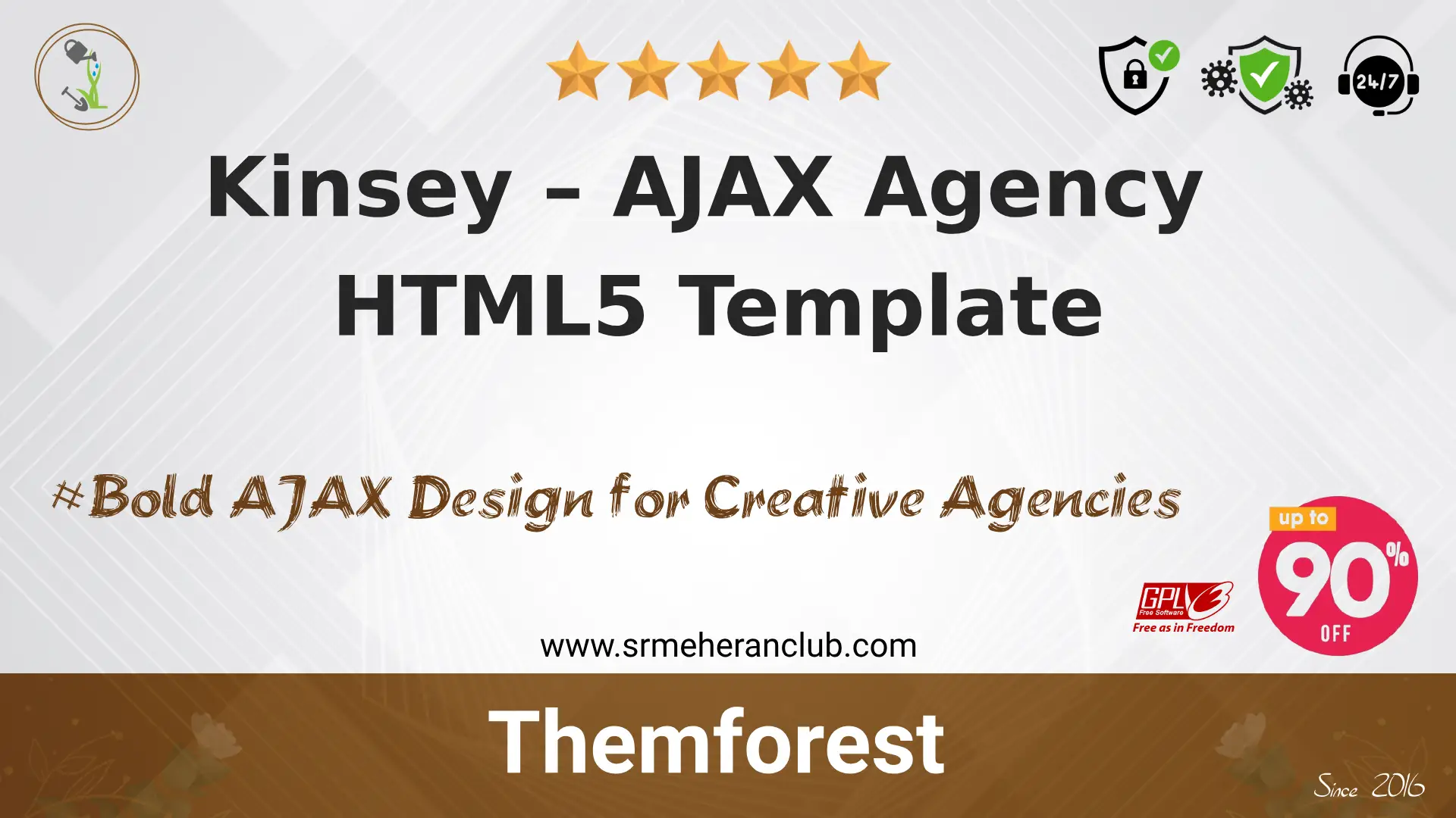 Kinsey – AJAX Agency HTML5 Template