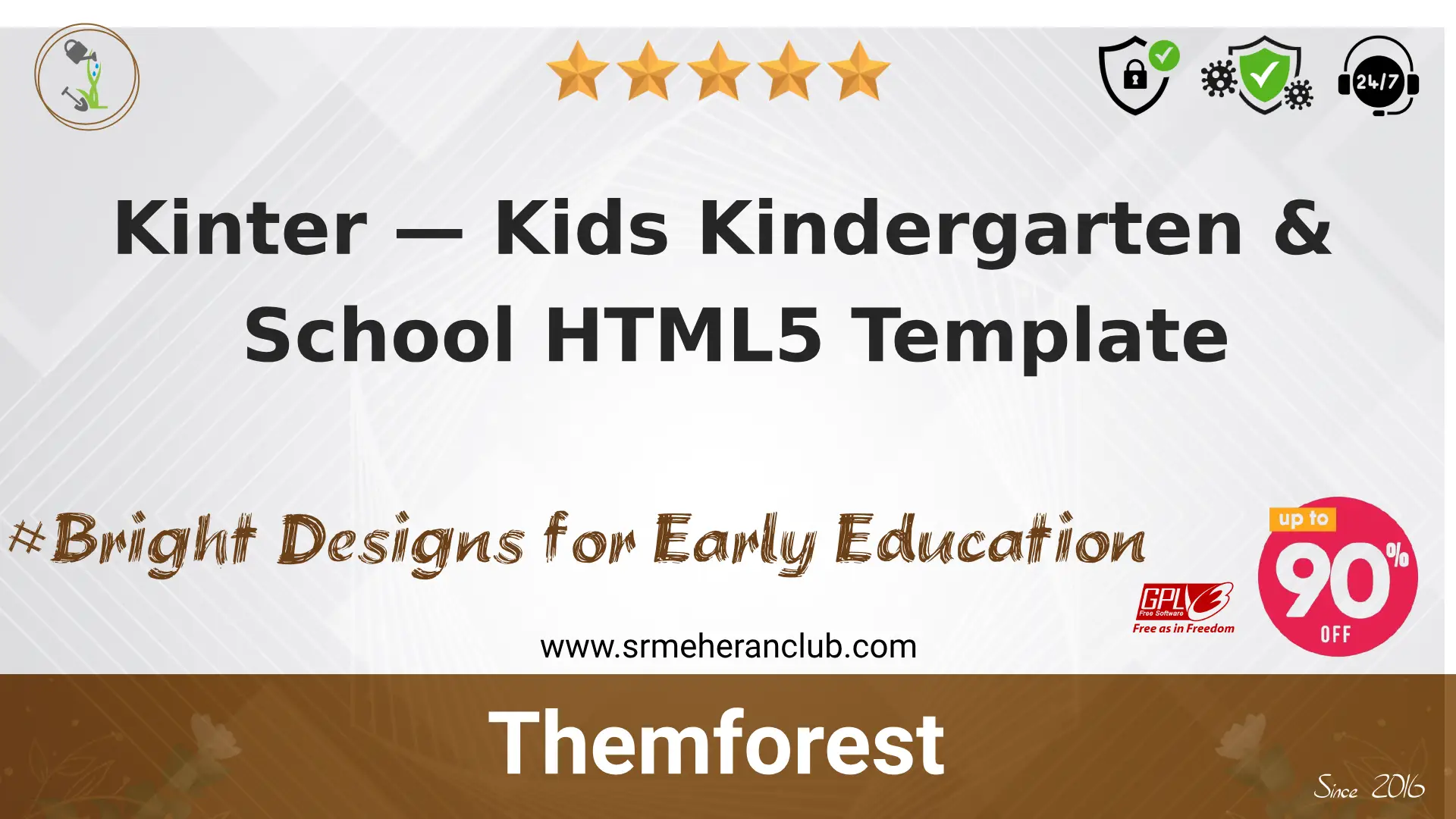 Kinter — Kids Kindergarten & School HTML5 Template