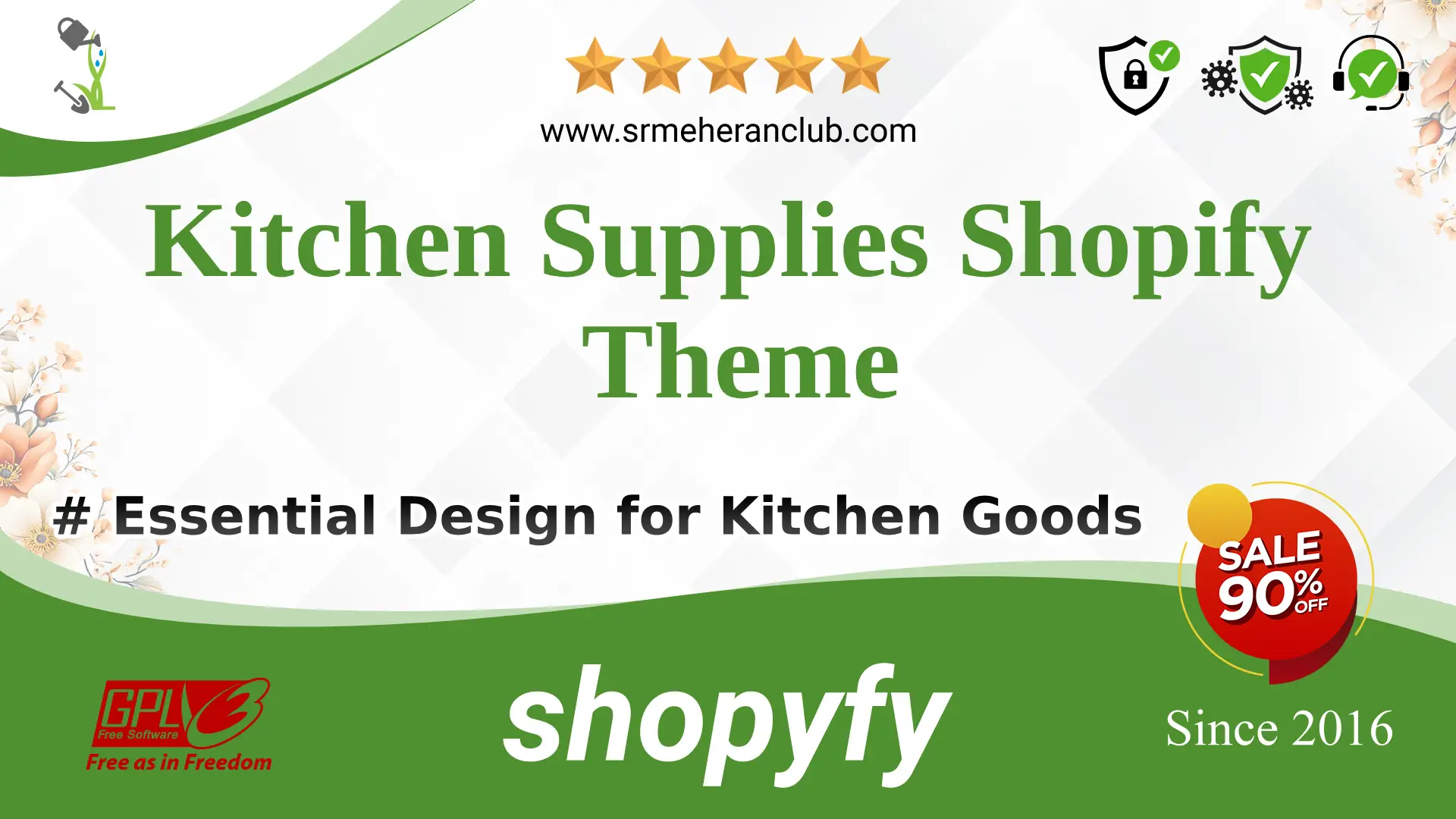 Kitchen Supplies Shopify Theme — Theme by Templatemonster