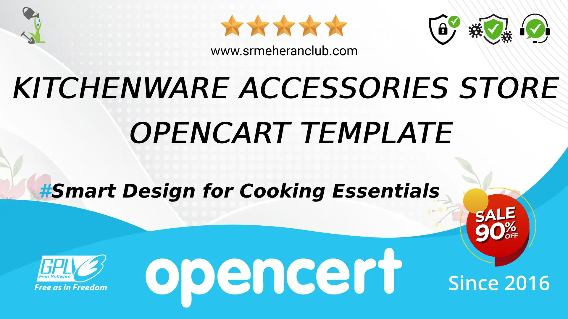Kitchenware Accessories Store OpenCart Template — Template by Templatemonster