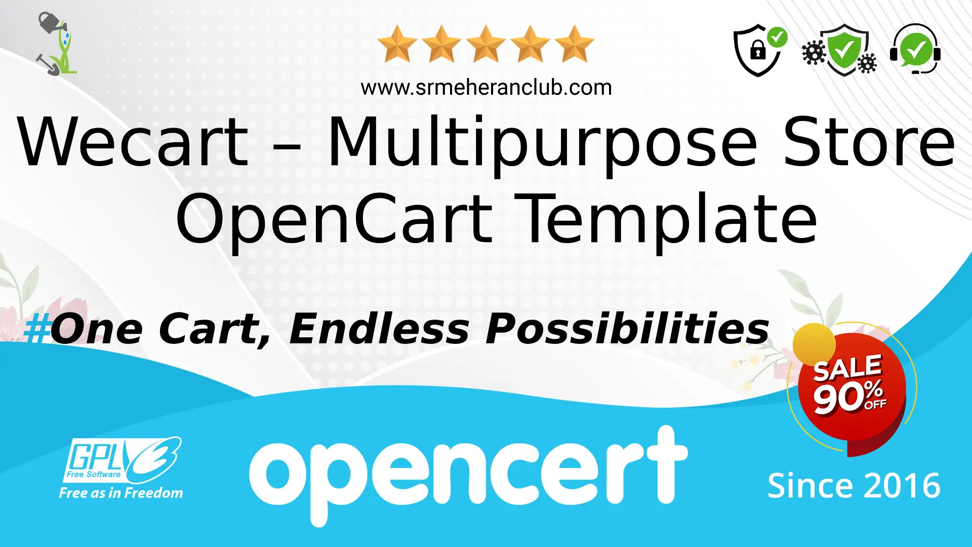 Wecart – Multipurpose Store OpenCart Template — Template by Templatemonster