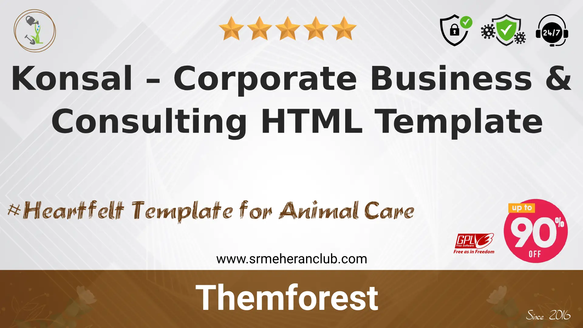 Konsal – Corporate Business & Consulting HTML Template — Template by Themeforest