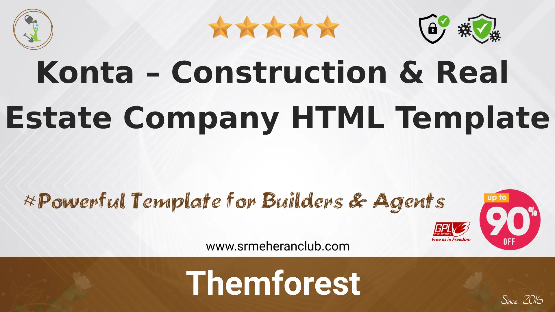 Konta – Construction & Real Estate Company HTML Template