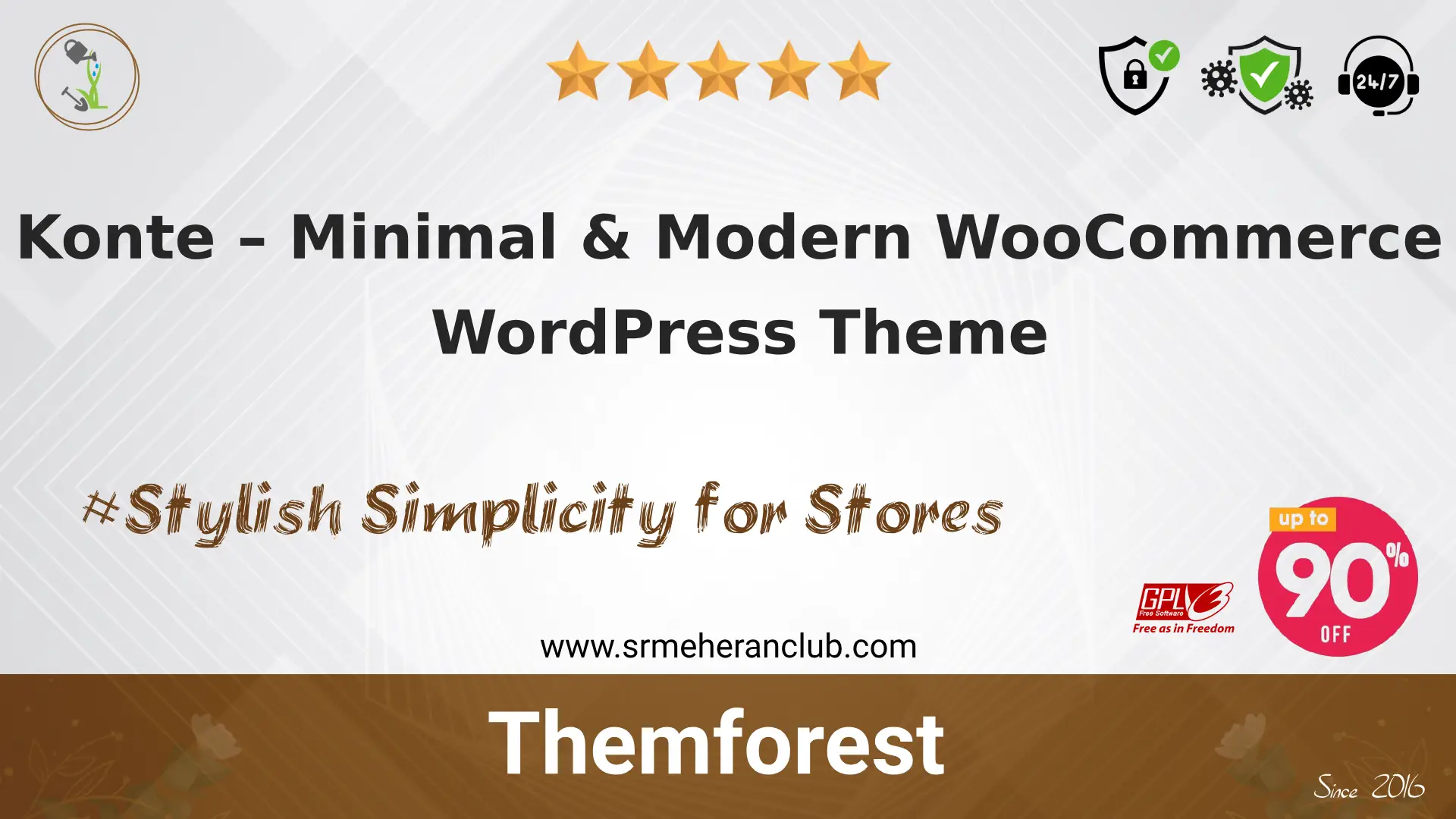 Konte – Minimal & Modern WooCommerce WordPress Theme