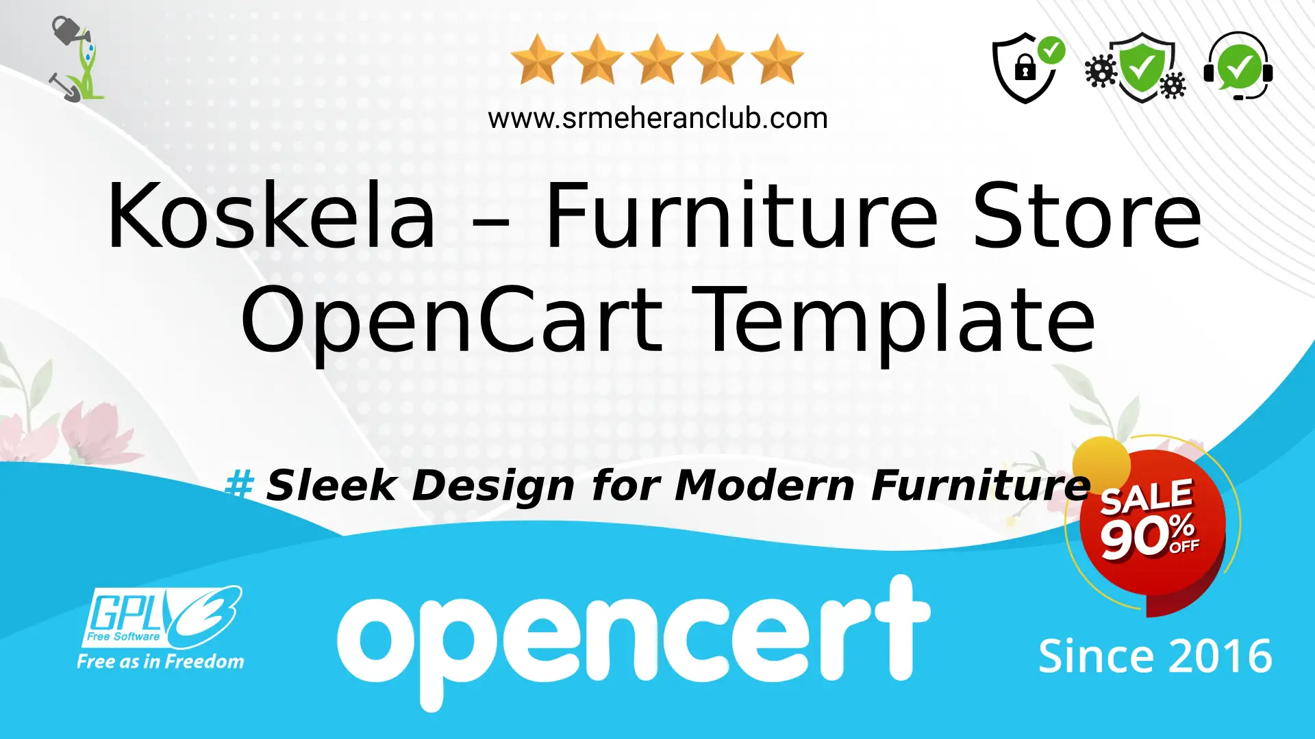 Koskela – Furniture Store OpenCart Template — Template by Templatemonster